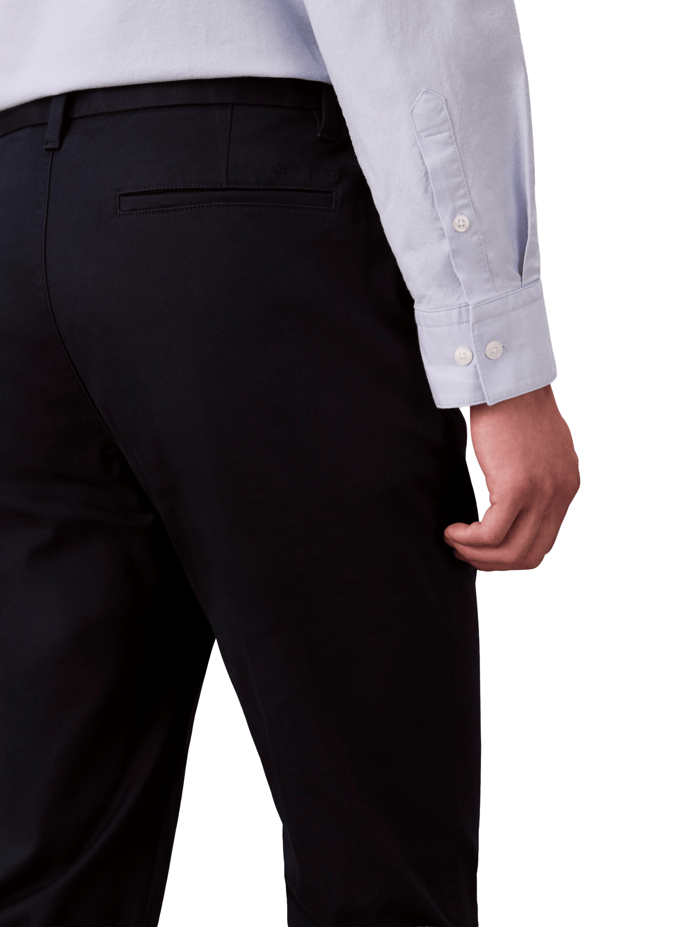 Pantalon slim chino CALVIN KLEIN Bleu