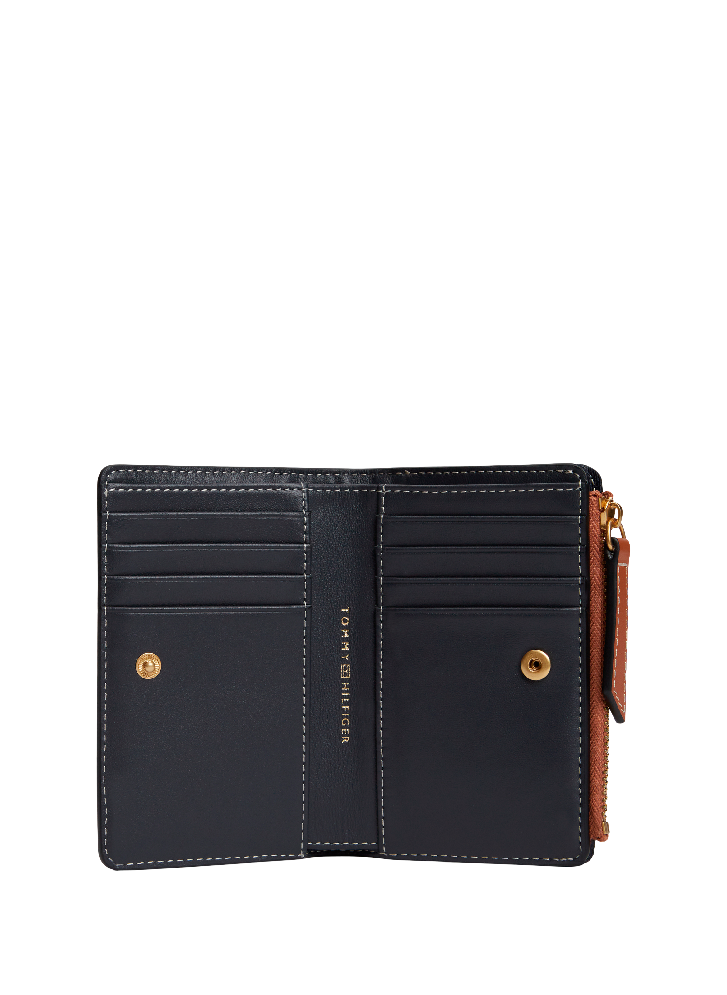  Leather wallet TOMMY HILFIGER Brown