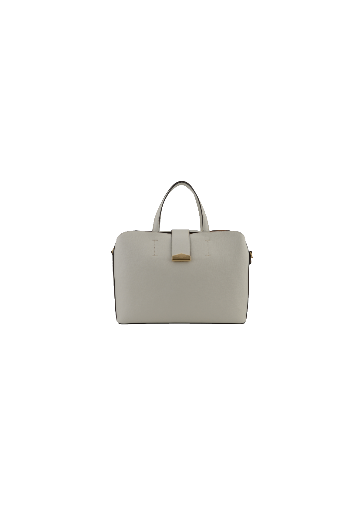 Cavalcade | Sac à main MM en cuir de vachette POURCHET Beige