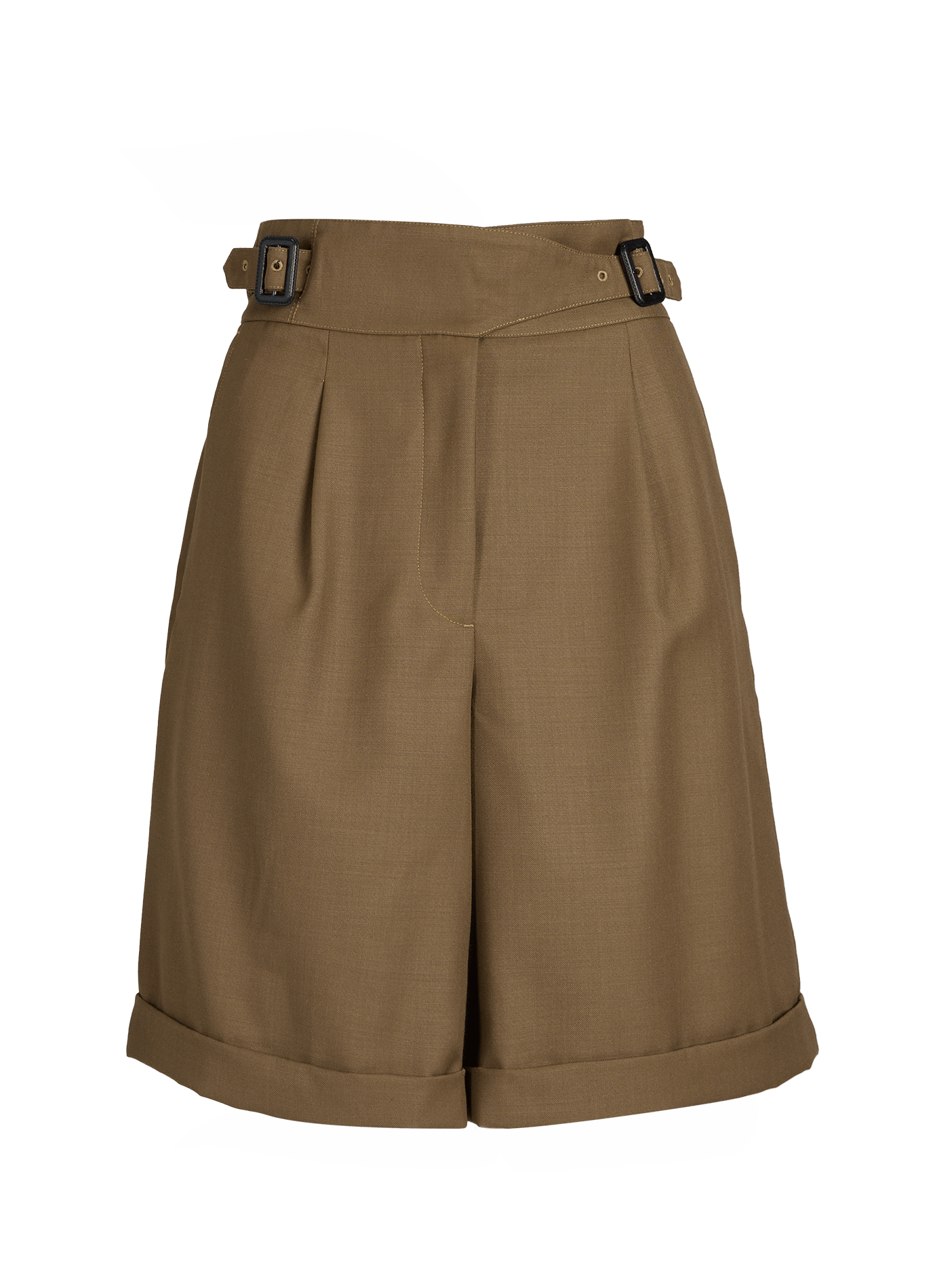 Paolina tailored Bermuda BERENICE Khaki