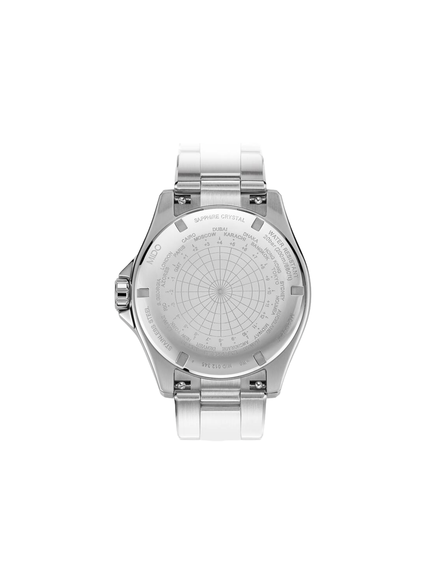 Montre automatique Ocean Star en acier inoxydable MIDO Bleu