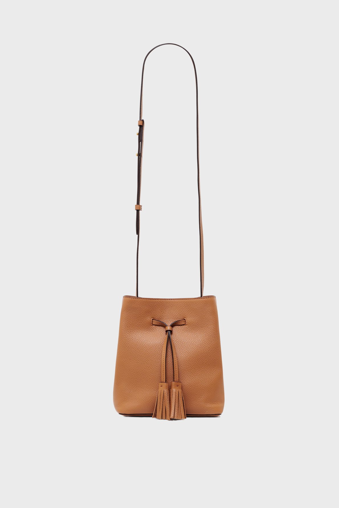Sac seau en cuir - mini saxo 2 GERARD DAREL Marron
