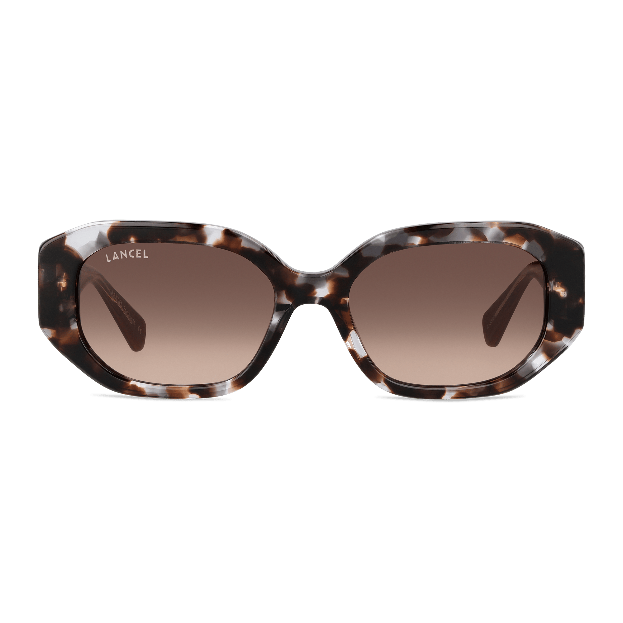 Lunettes de soleil cassie de lancel en acétate LANCEL Marron