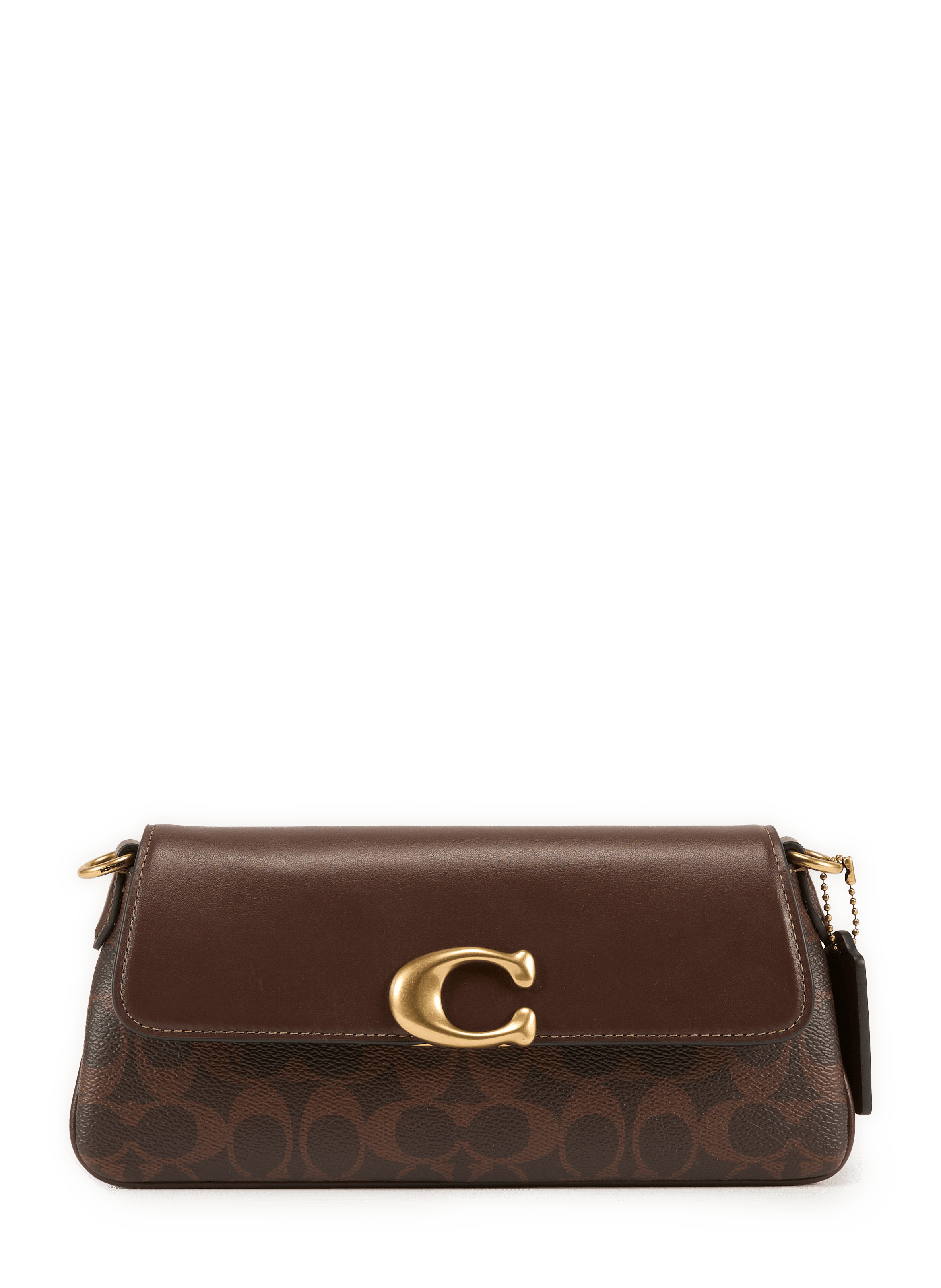 Jet signature canvas handbag COACH Brown