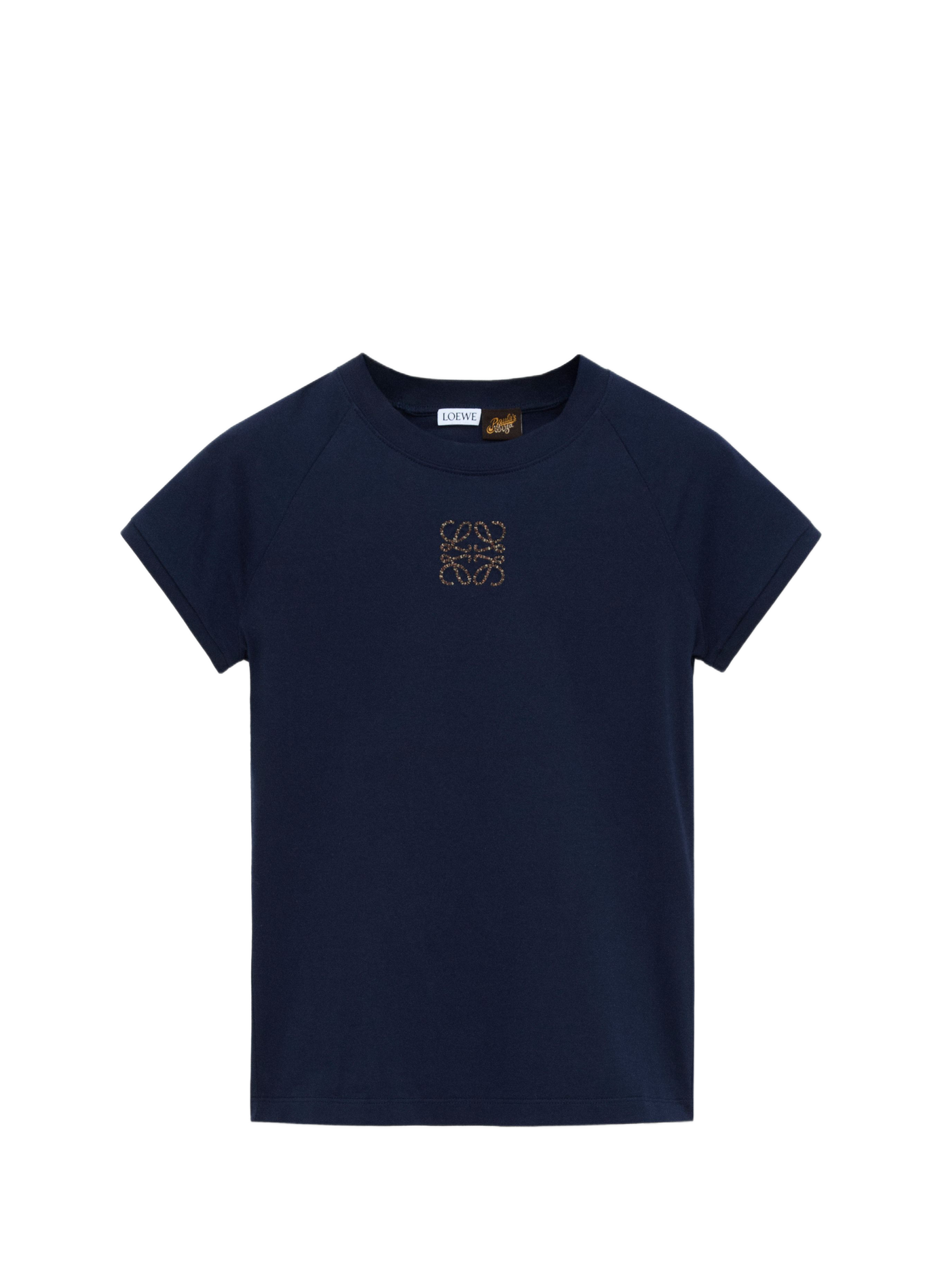 Fitted cotton T-shirt LOEWE Blue