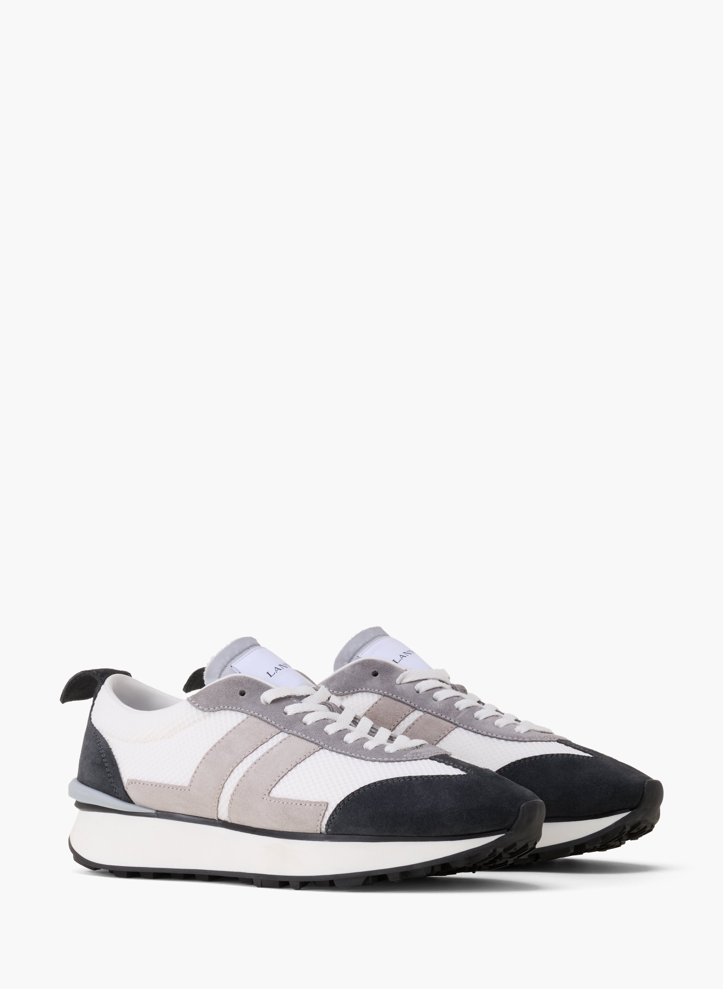 Sneakers bumpr en mesh LANVIN Gris