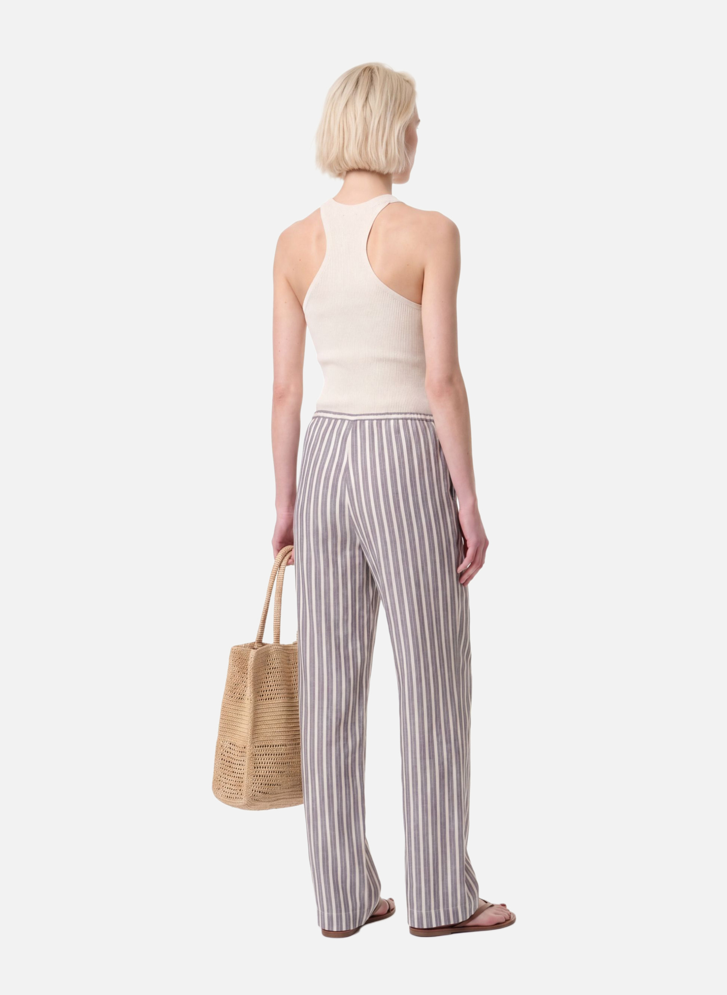 Pantalon gliff VANESSA BRUNO Gris