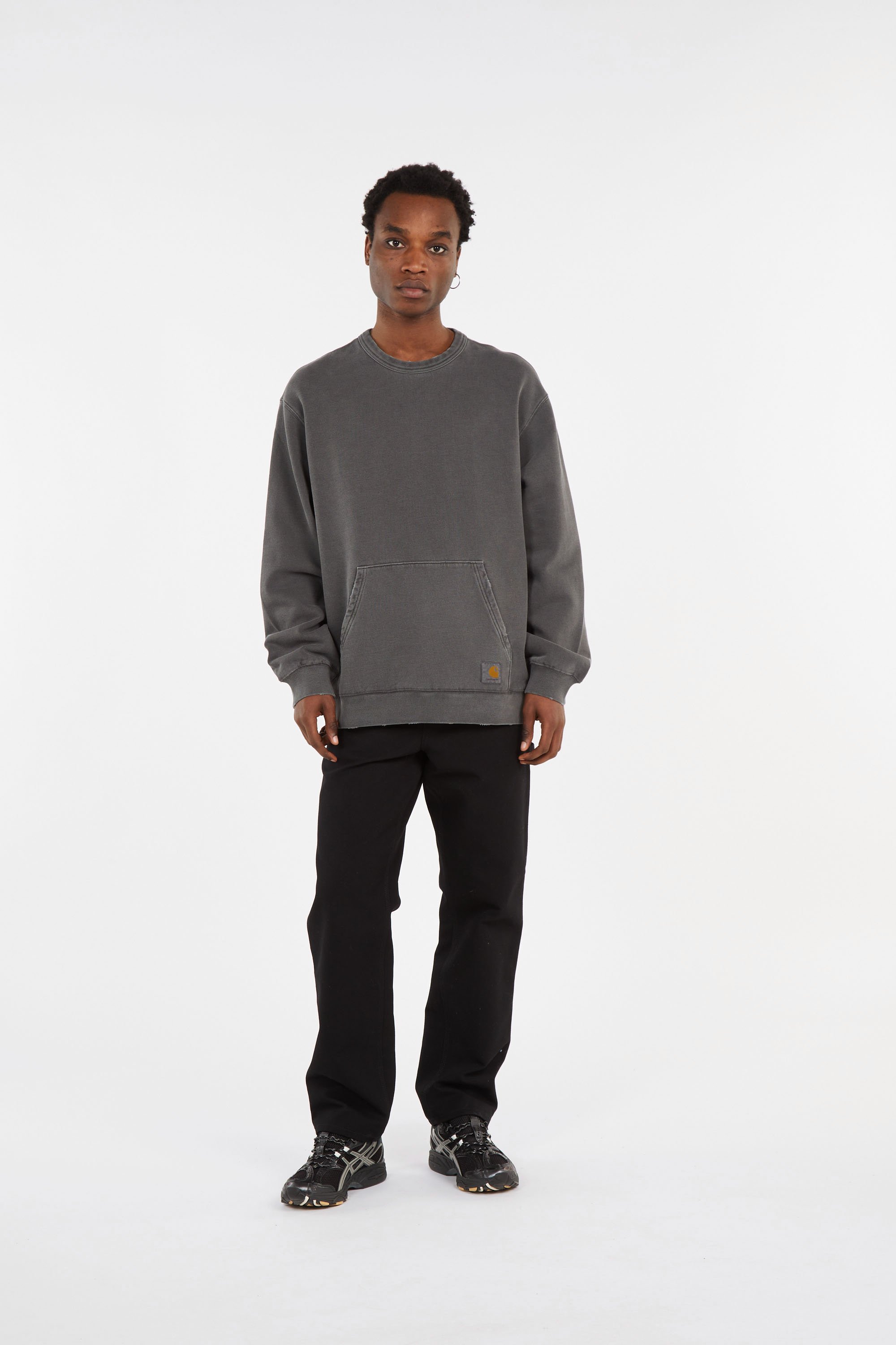 Sweat manches longues torion sweat CARHARTT WIP Gris