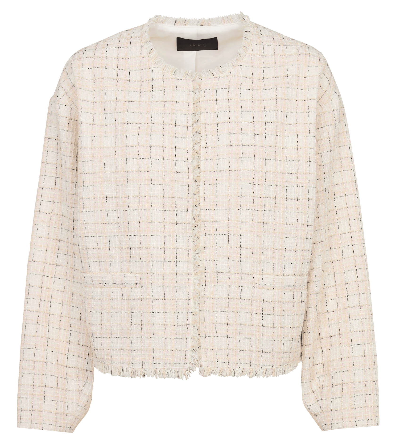 Veste en tweed ample IKKS Rose