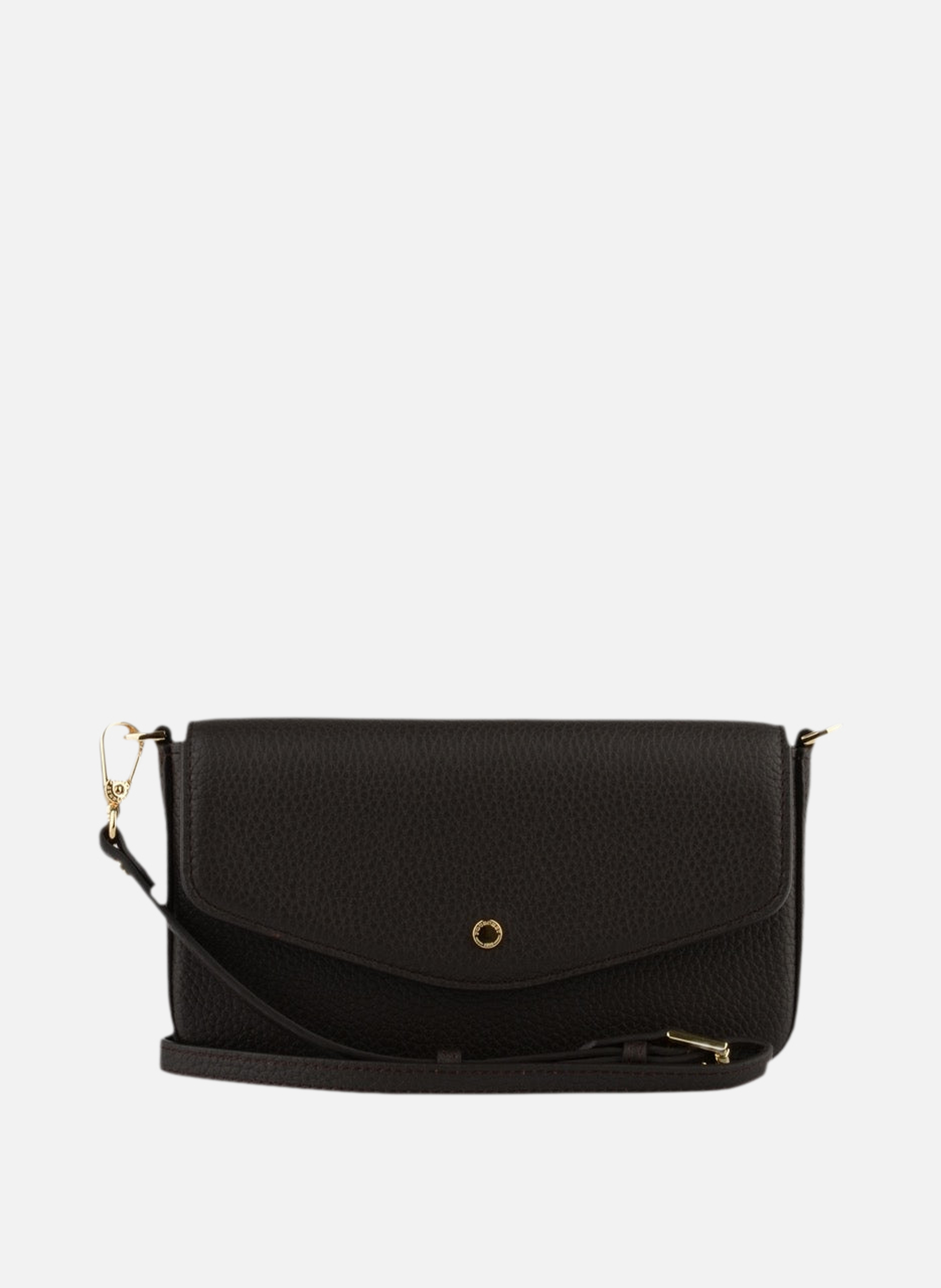 Club | bandoulière de sac en toile coton POURCHET Marron