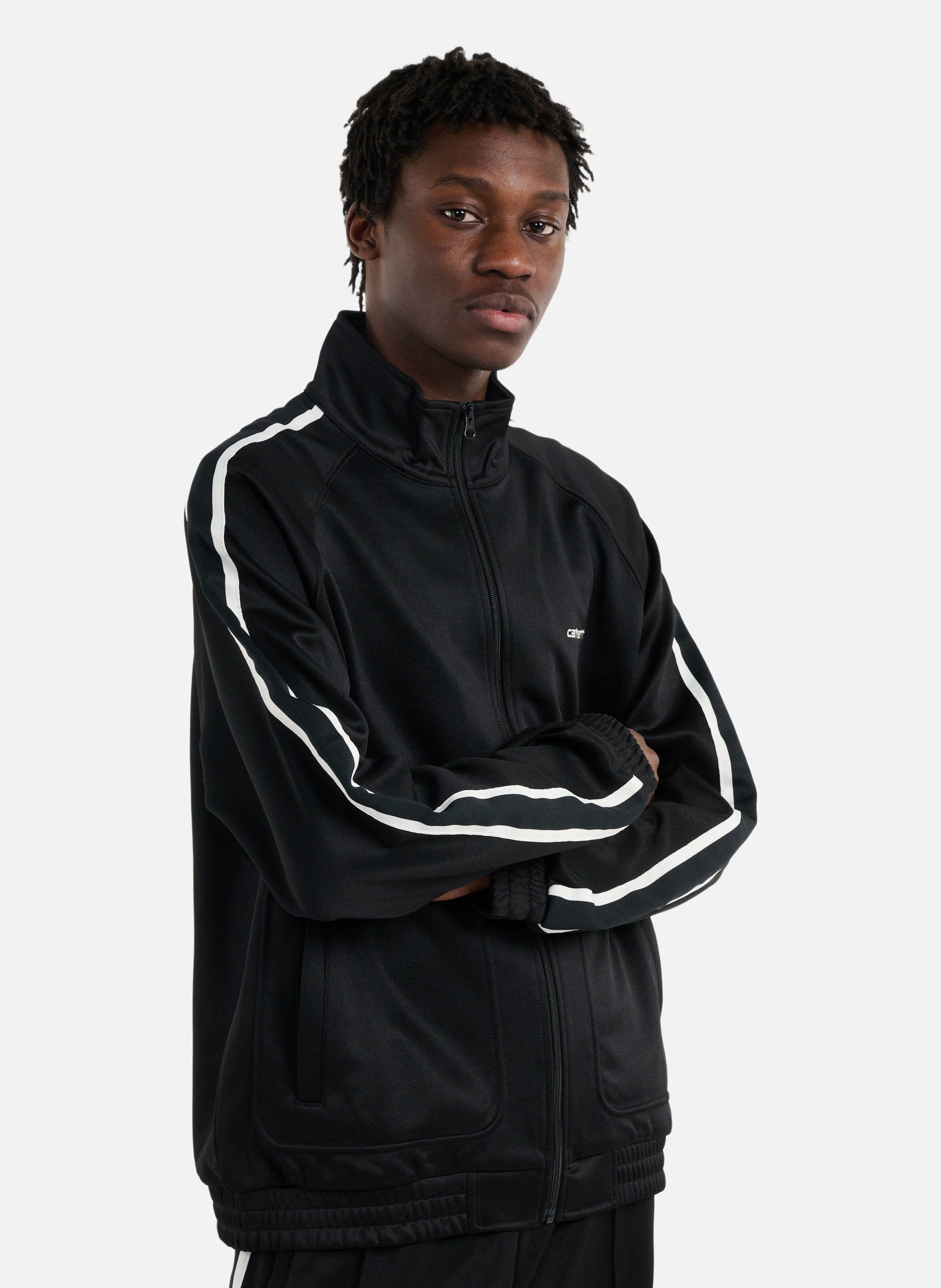 Veste de survêtement bolar sweat jacket | Noir CARHARTT WIP Homme