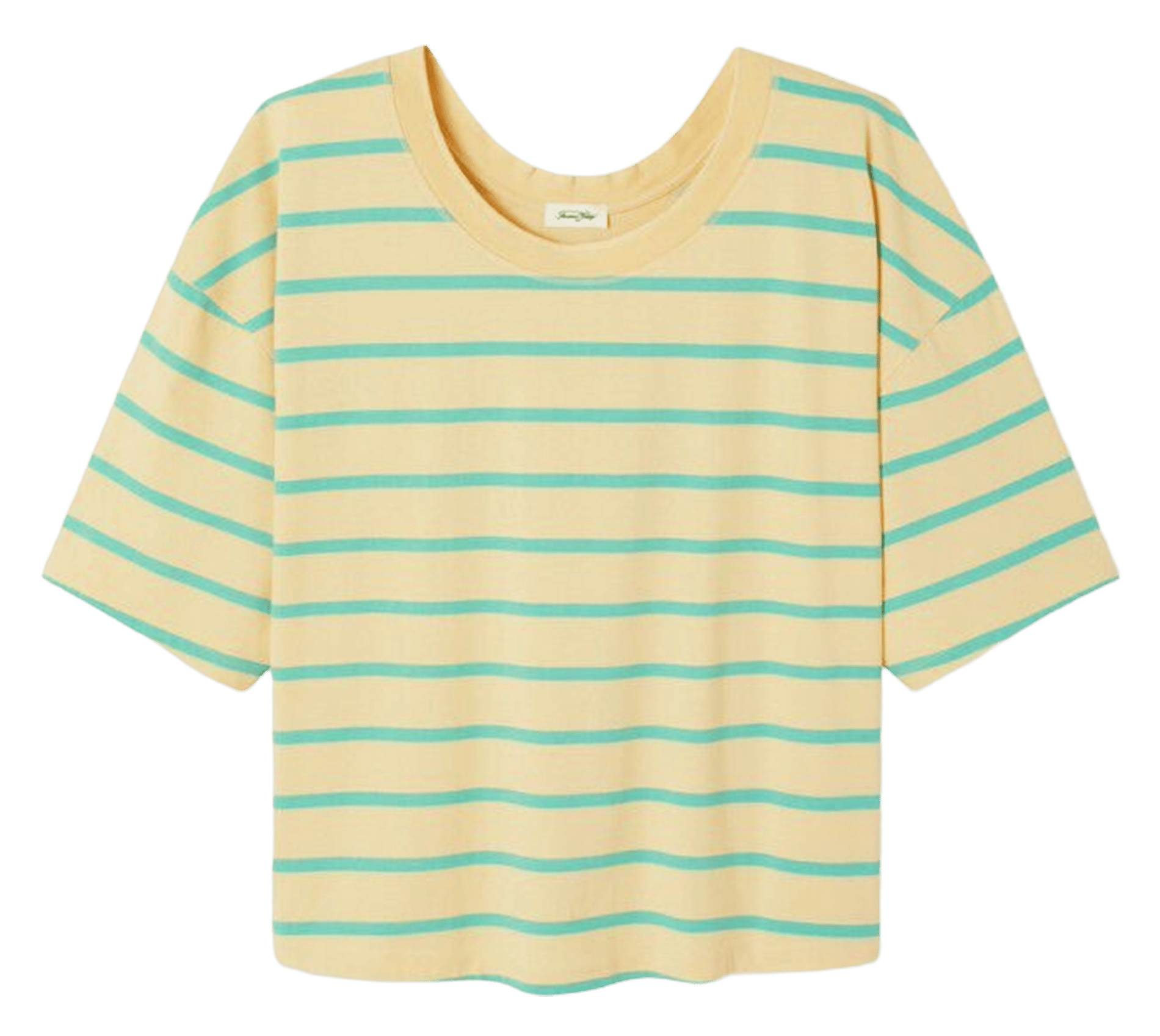 T-shirt oversize en coton gixy AMERICAN VINTAGE Beige
