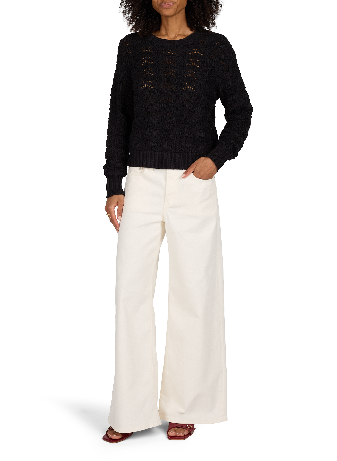 Strickpullover aus Baumwolle LEVI'S Schwarz