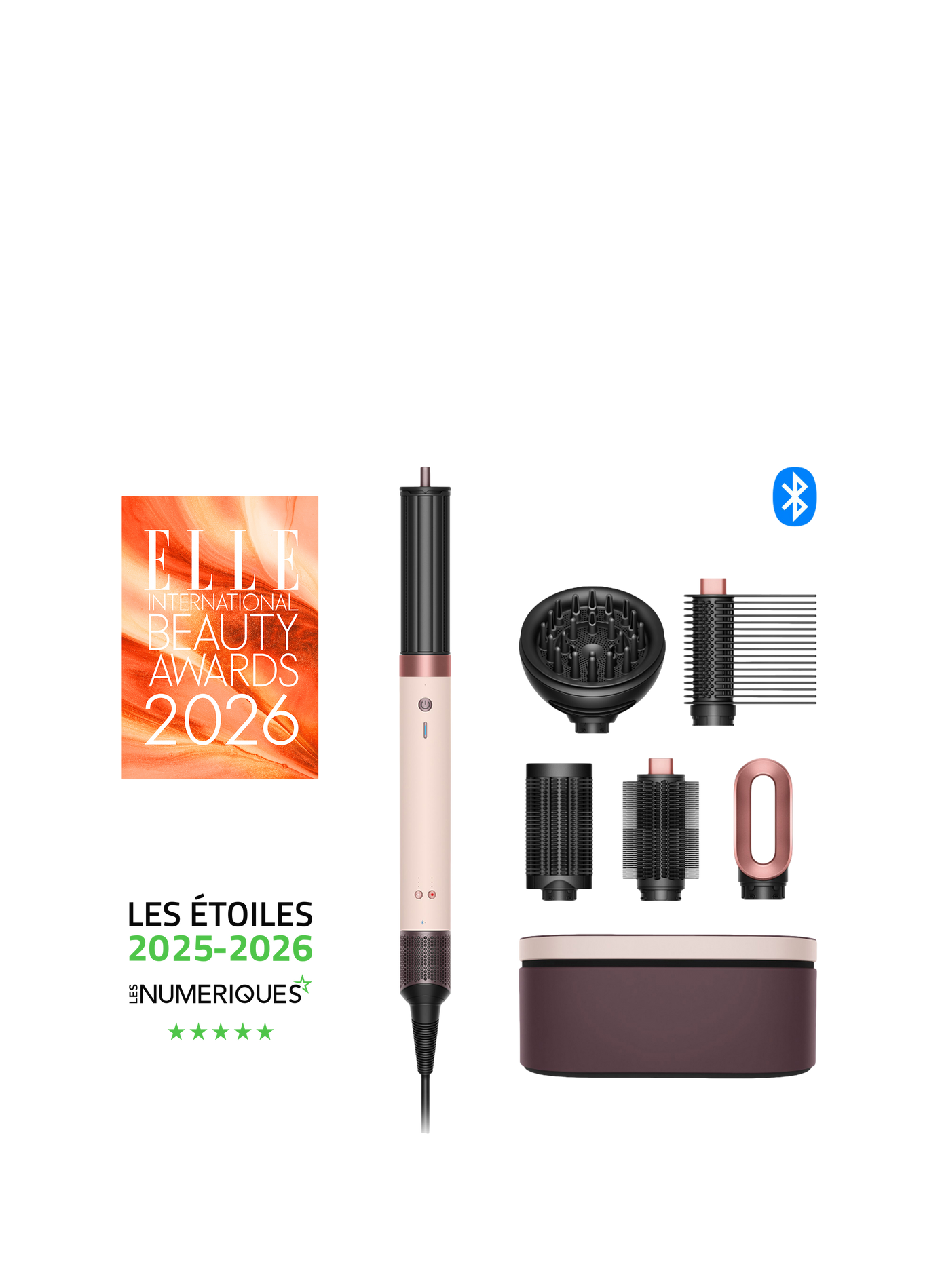 Airwrap Co-anda 2x™ Cheveux bouclés à frisés Rose céramique DYSON No color