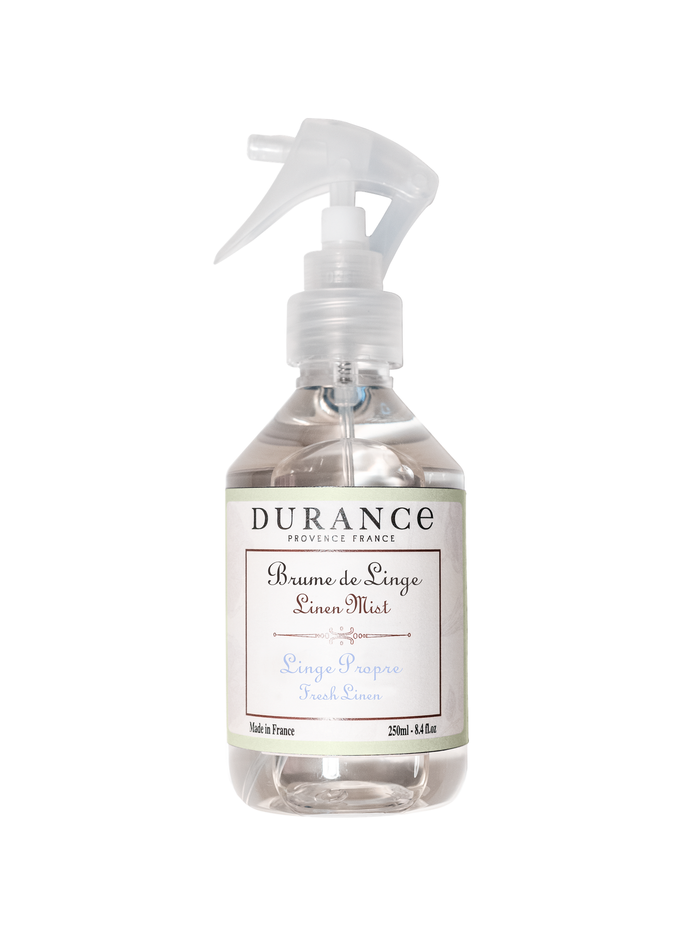 Clean Linen Fabric Mist 250ml DURANCE White