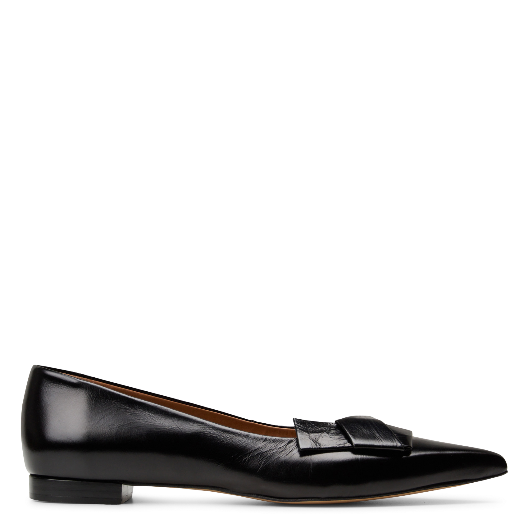 Ballerines en cuir sarah MAISON 123 Noir