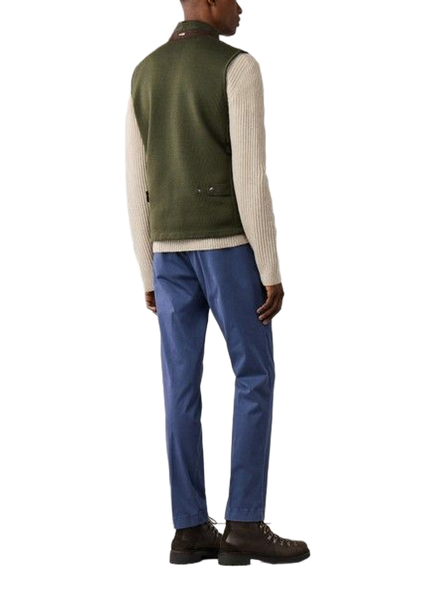 Ärmellose Jacke mit Stehkragen HACKETT Grun