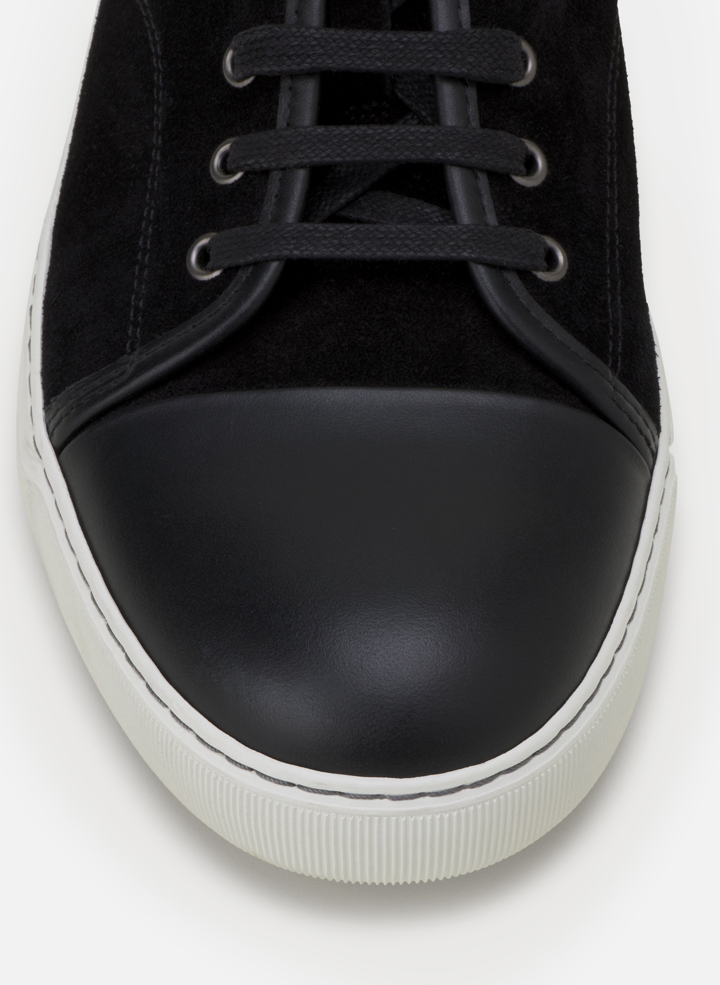 Sneakers dbb1 en cuir et suede LANVIN Noir