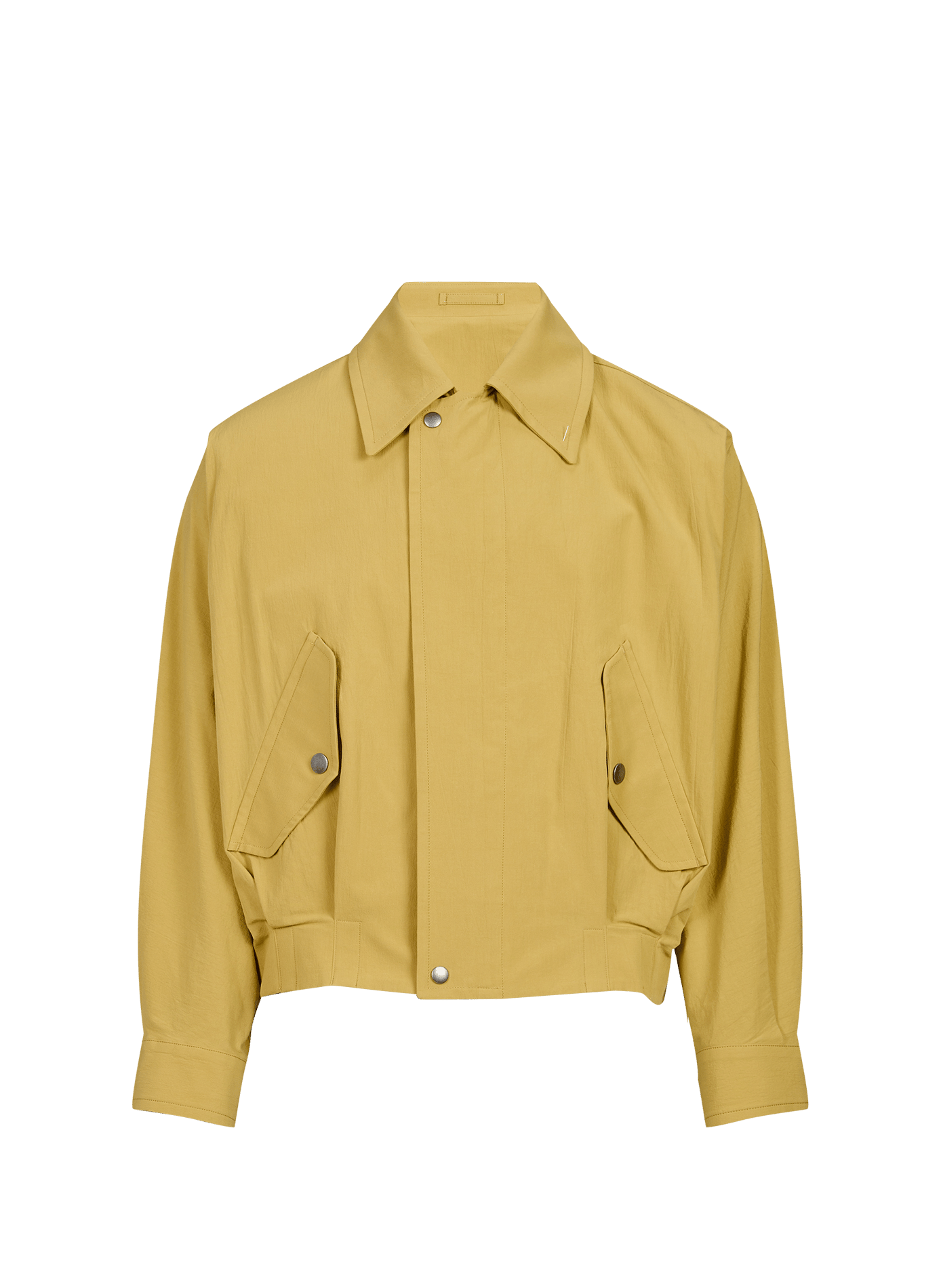 Veste à revers en coton  ISSEY MIYAKE Beige