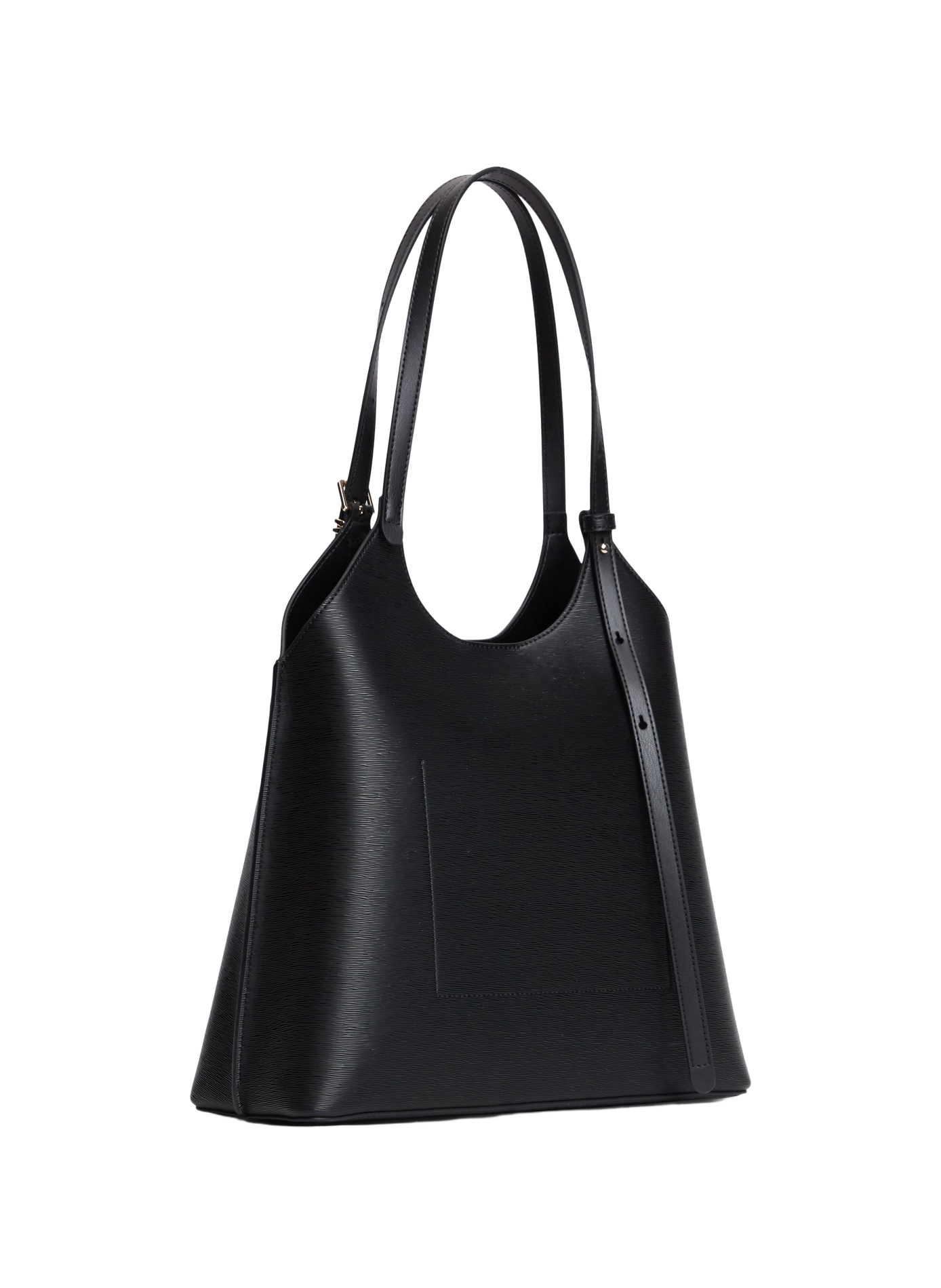 Plain shoulder bag TOMMY HILFIGER Black