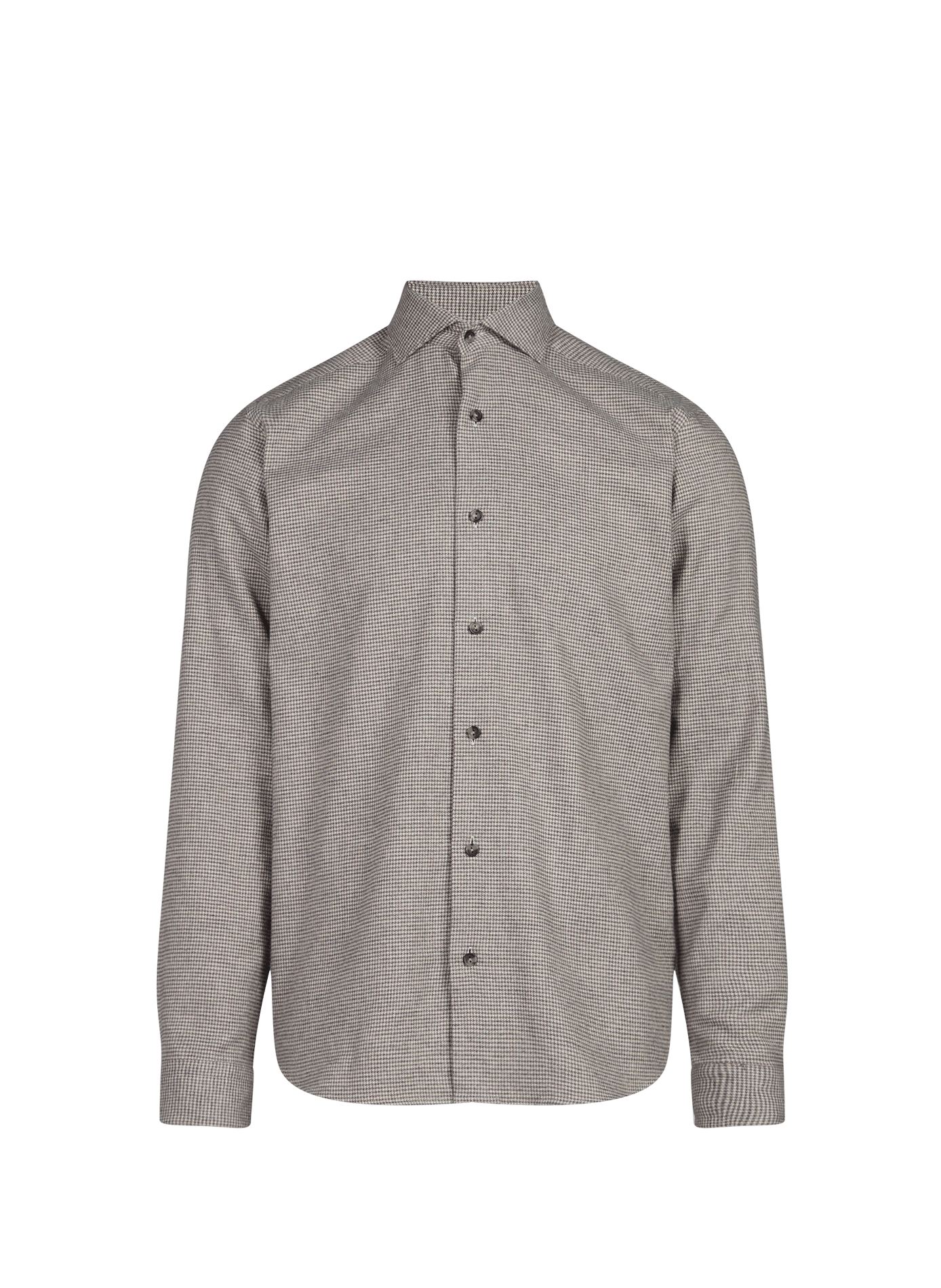 Straight classic collar shirt in cotton ETON Grey