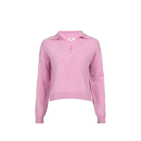 Pull ample col V en laine mélangée Pull ample col V en laine mélangée