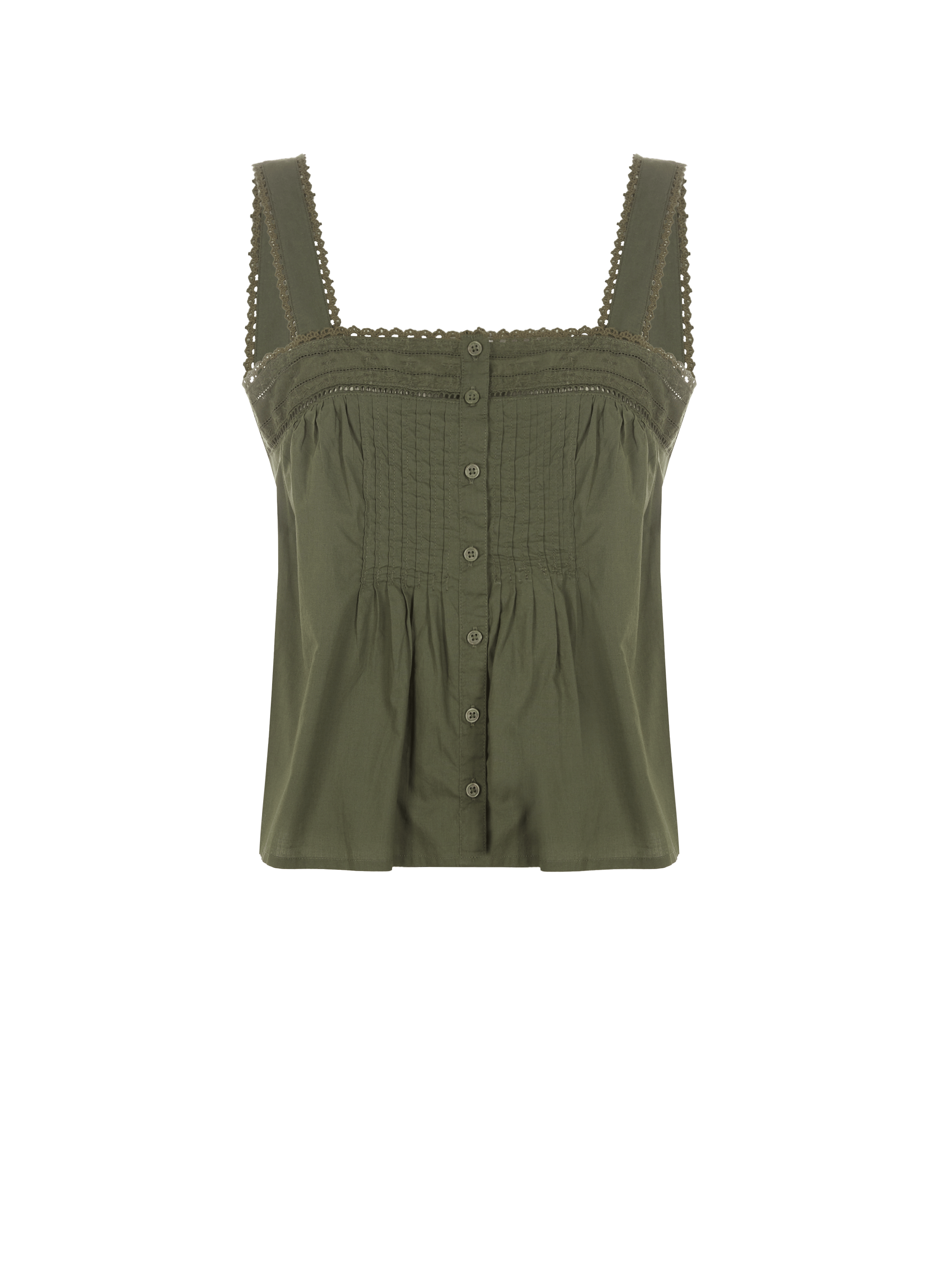 Blouse avec broderie en coton LEVI'S Blue