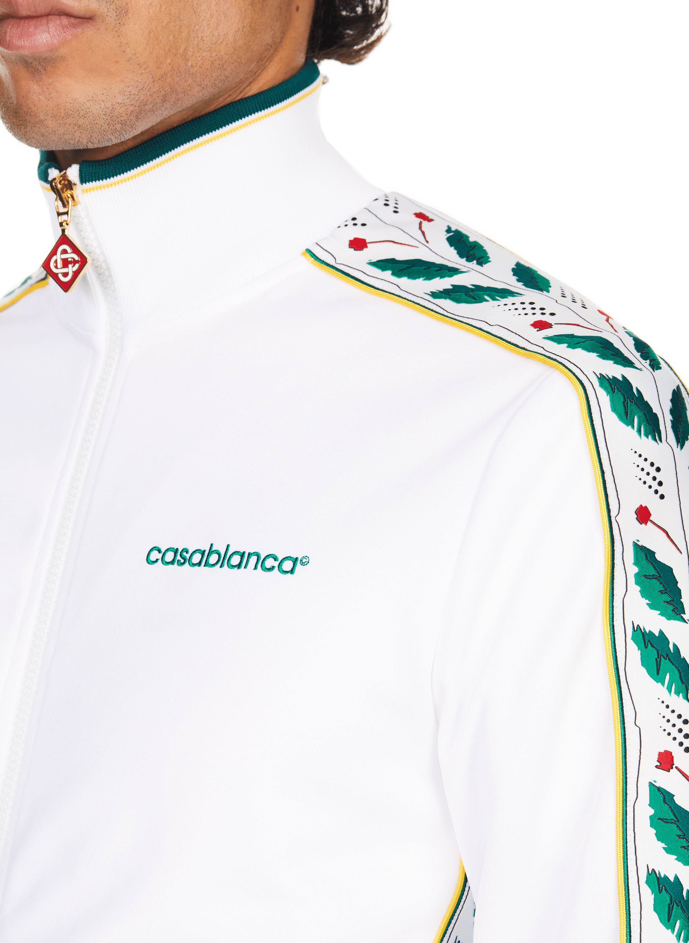Tennis club jacket  CASABLANCA PARIS White