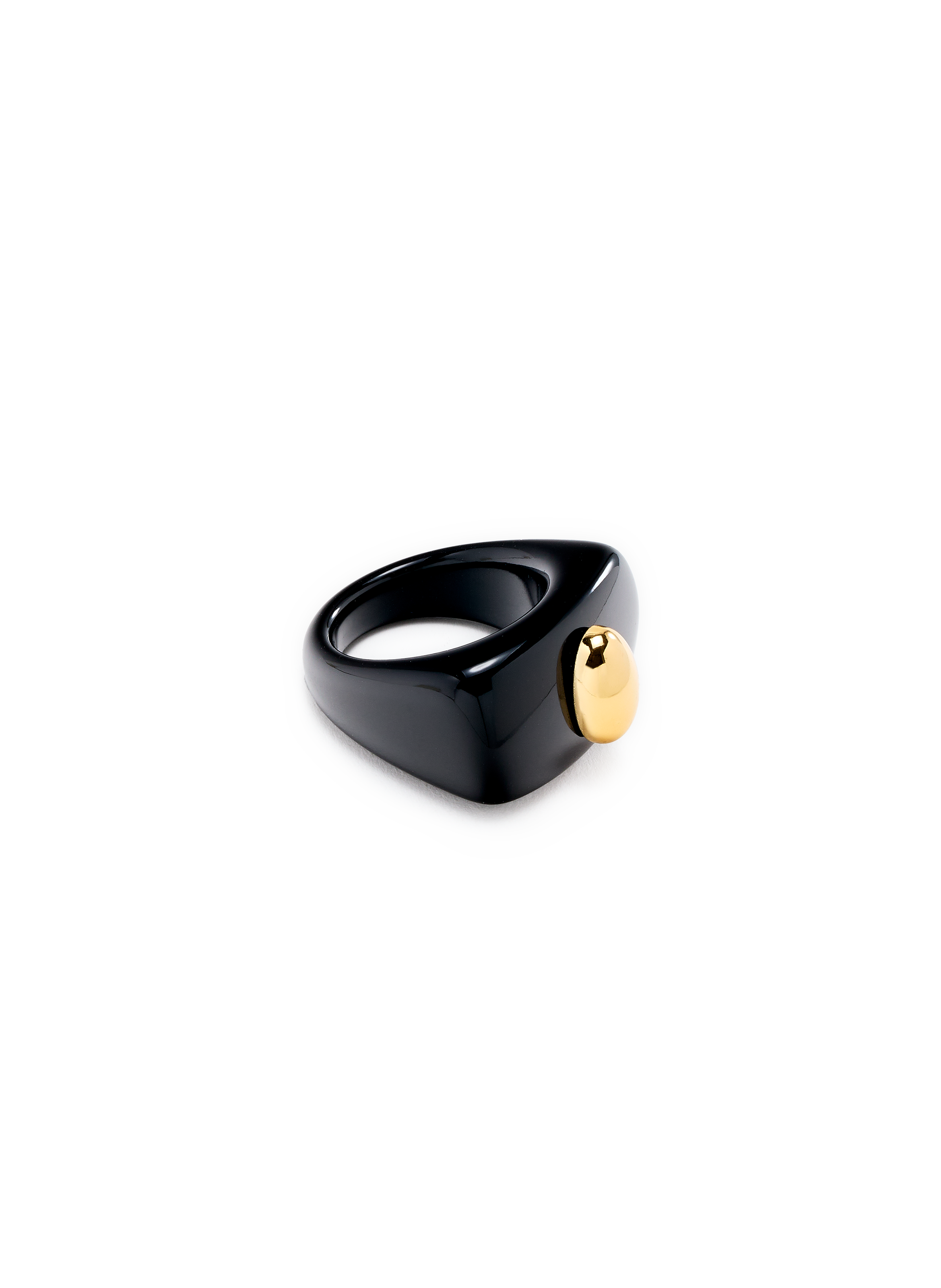 Bague Miss Rip LA MANSO Noir