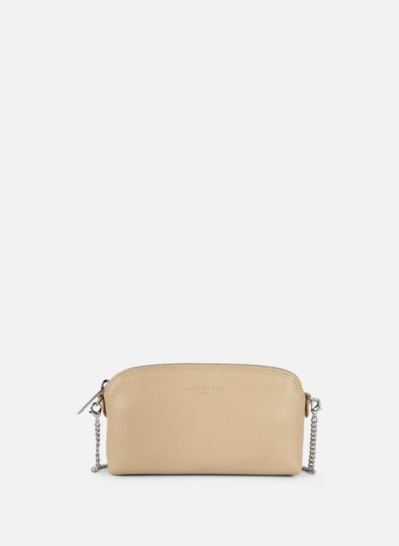Trousse - foulonné pm Beige by LANCASTER LANCASTER Trousse - foulonné pm Beige