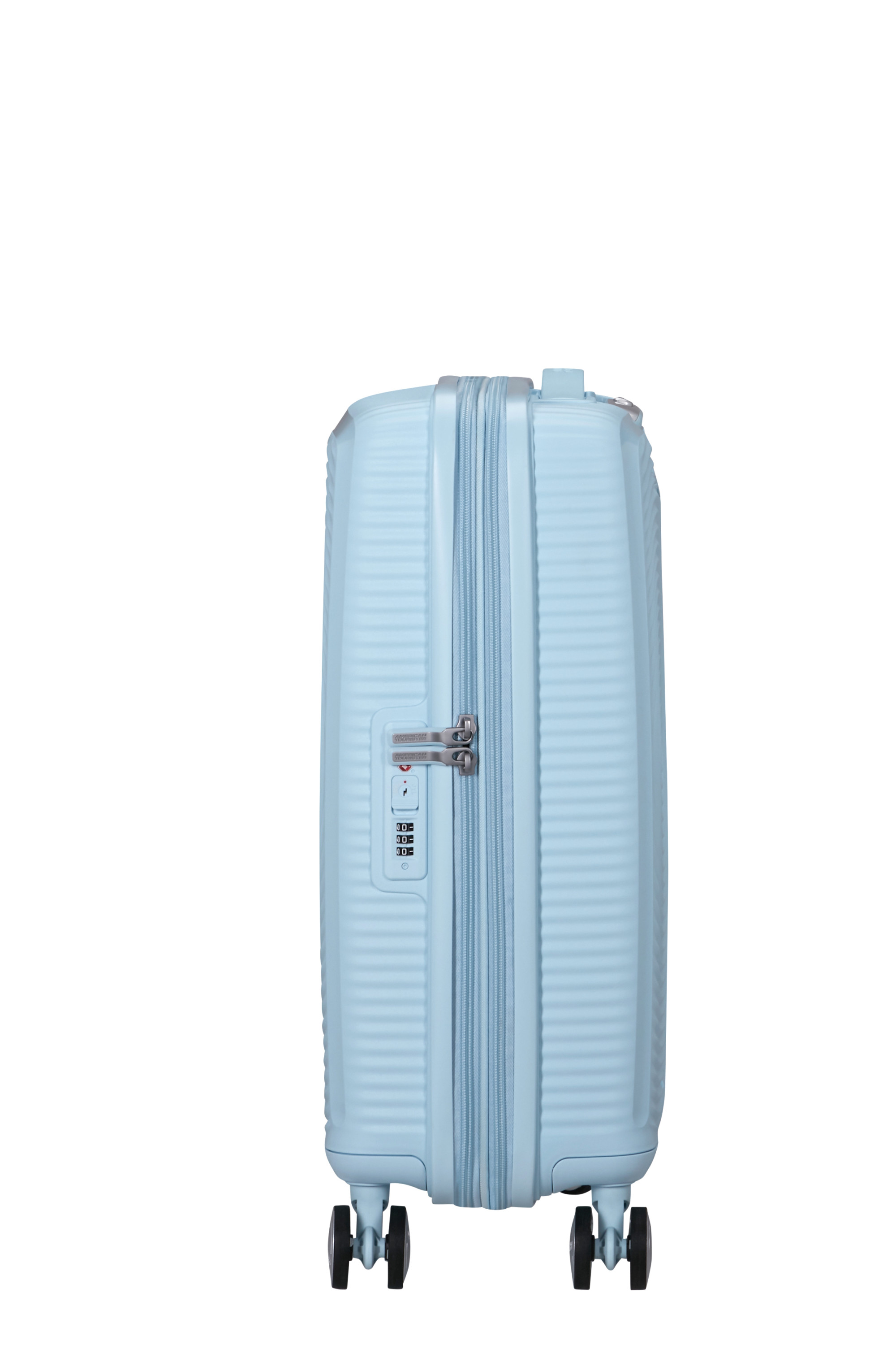 Soundbox valise 4 roues taille s AMERICAN TOURISTER Bleu