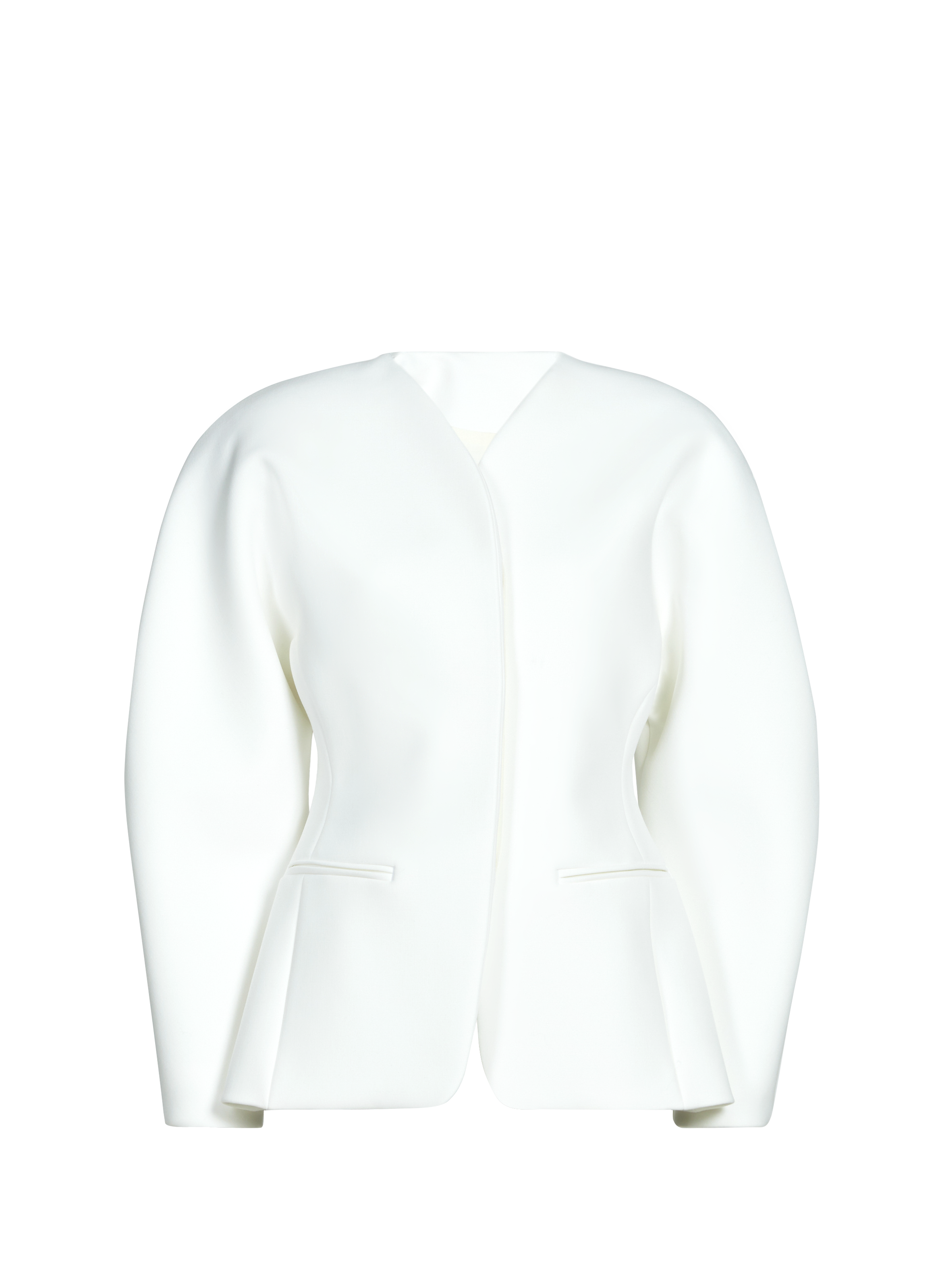 Ovalo Jacket JACQUEMUS White