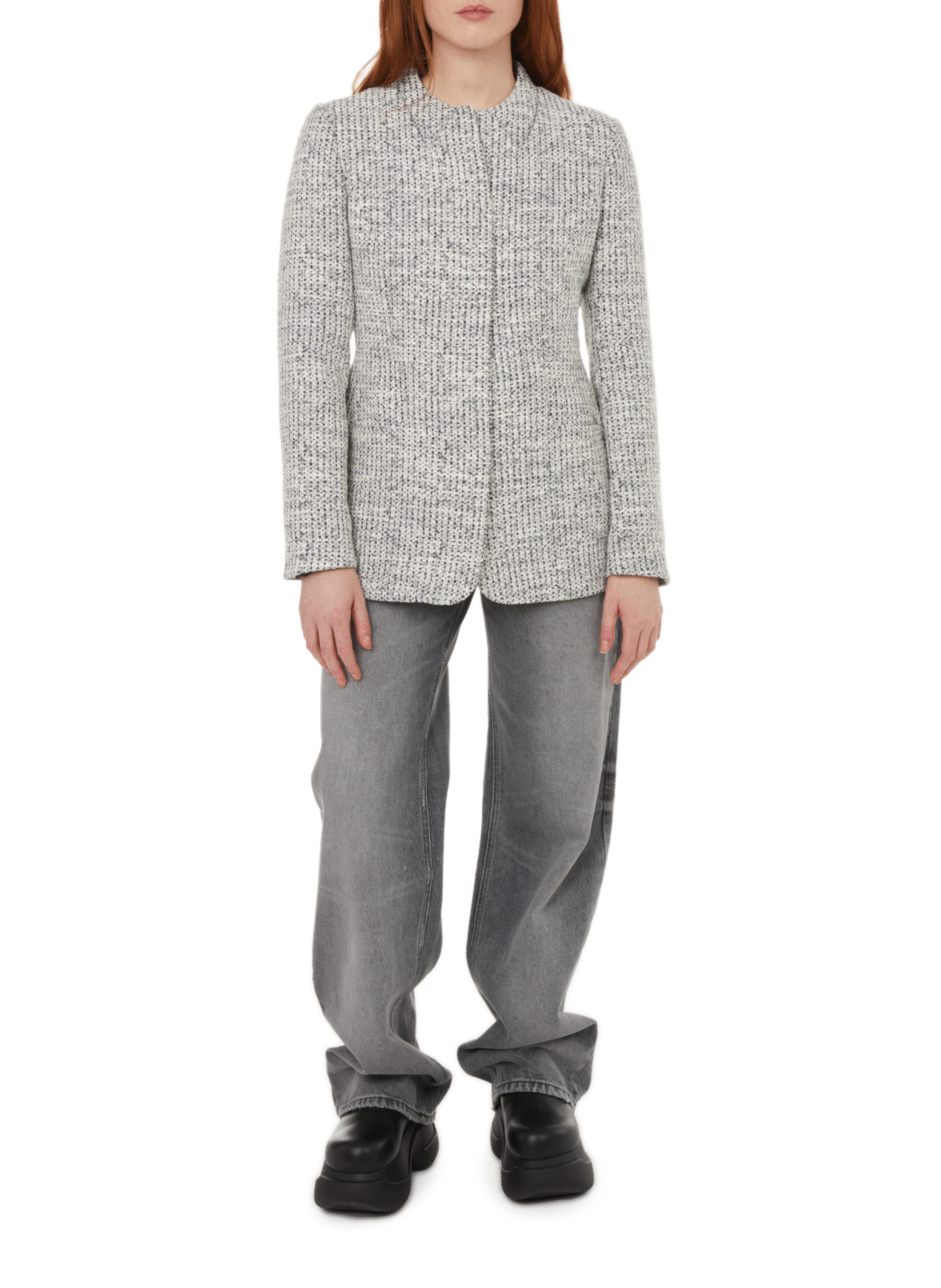 Tweed jacket COPERNI Black