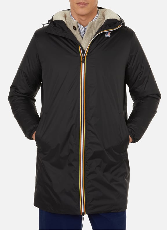 Veste longue Eiffel Torba Noir by K-WAY K-WAY Veste longue Eiffel Torba Noir