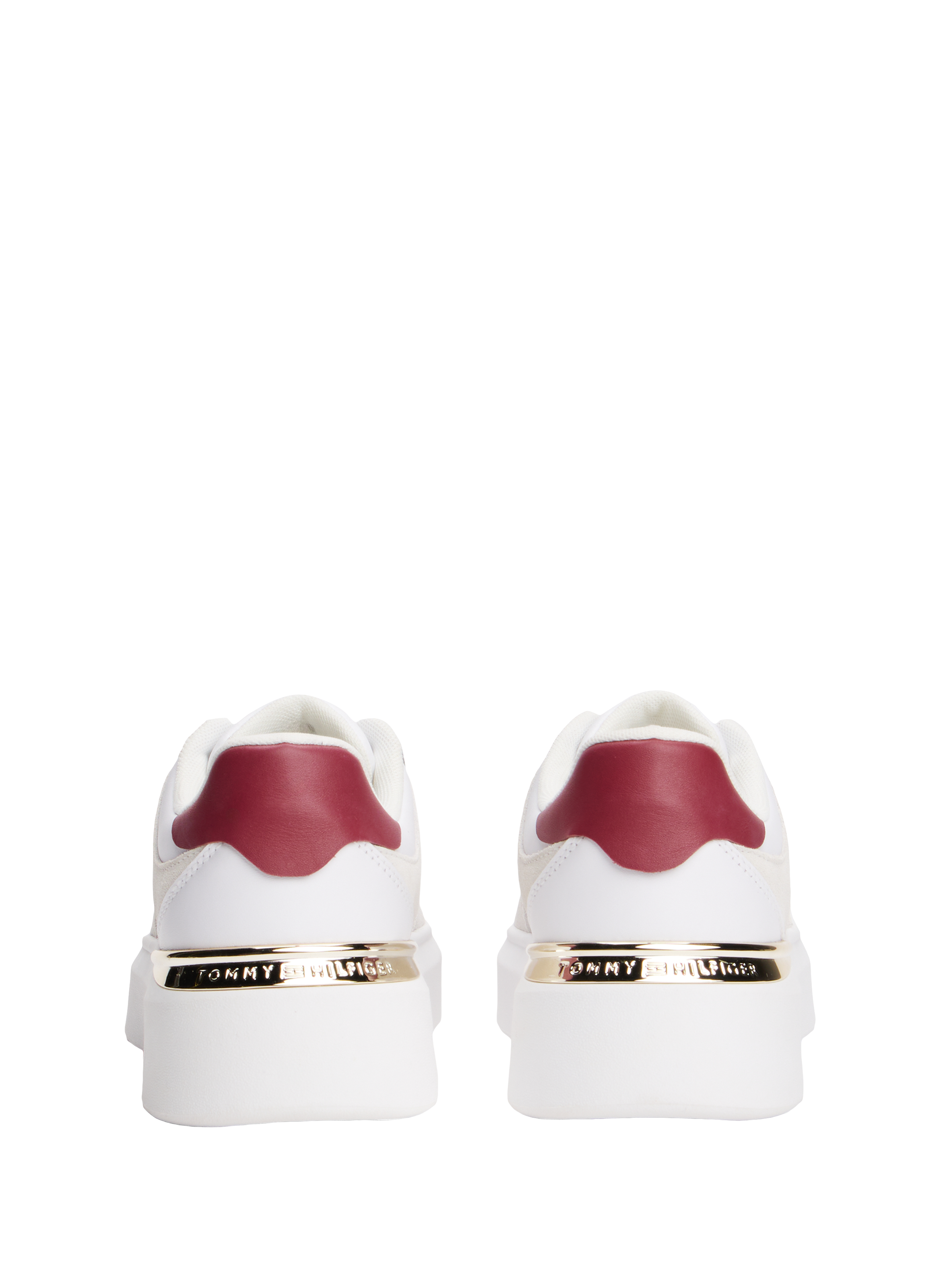 Leather sneakers TOMMY HILFIGER White