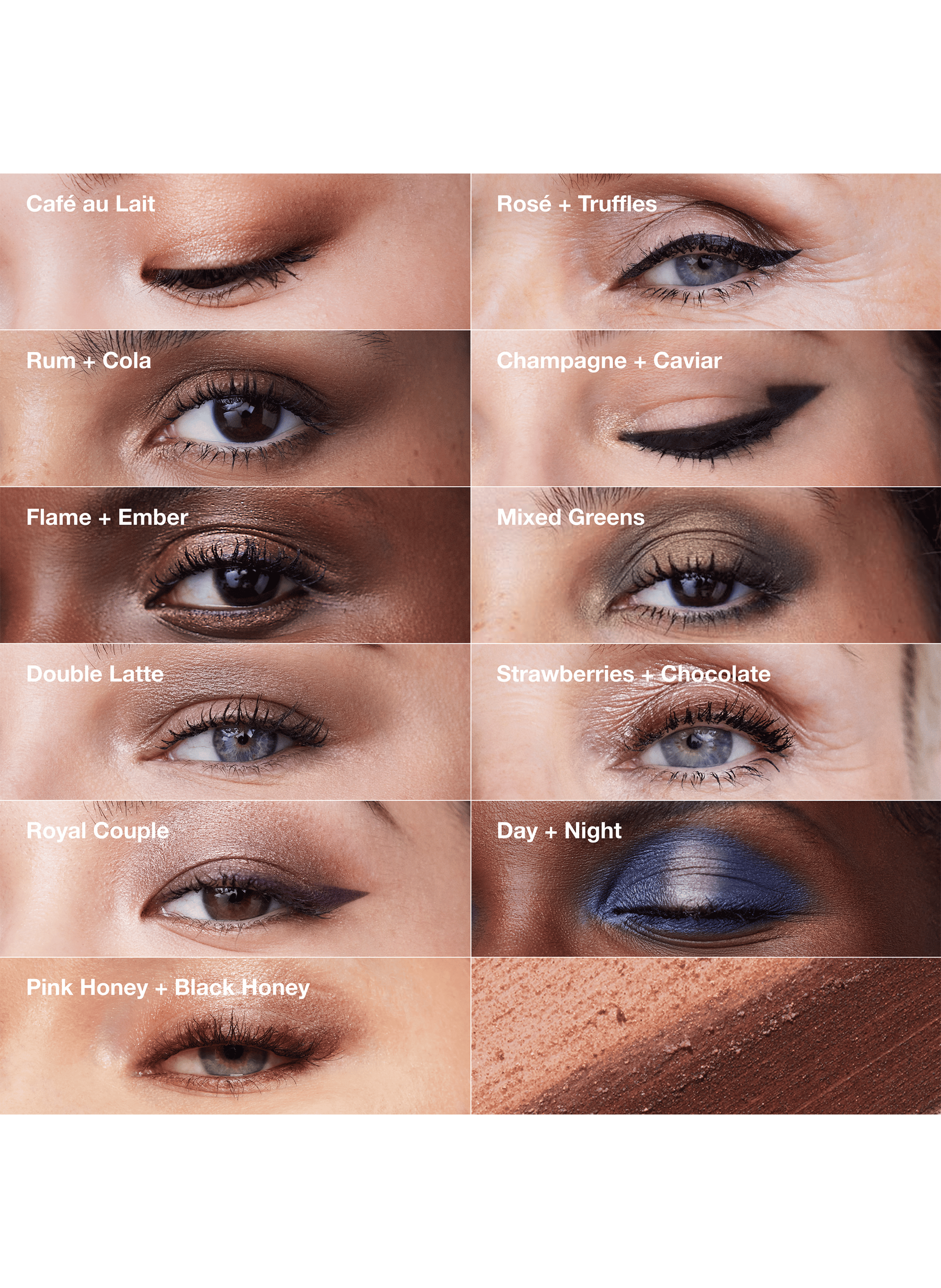 High Impact™ Shadow Play - Eyeshadows + Definer Black honey + pink honey