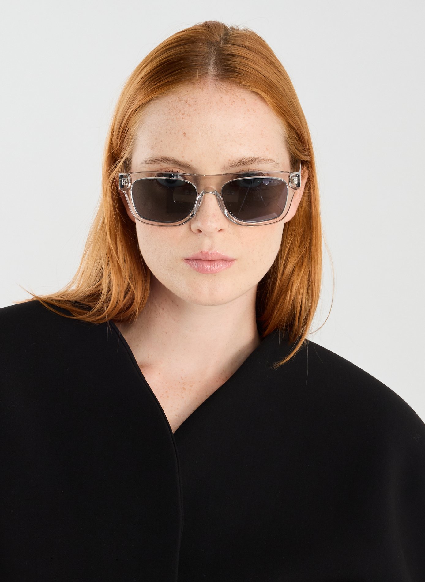 Lunettes de soleil carrées PRADA Multicolore