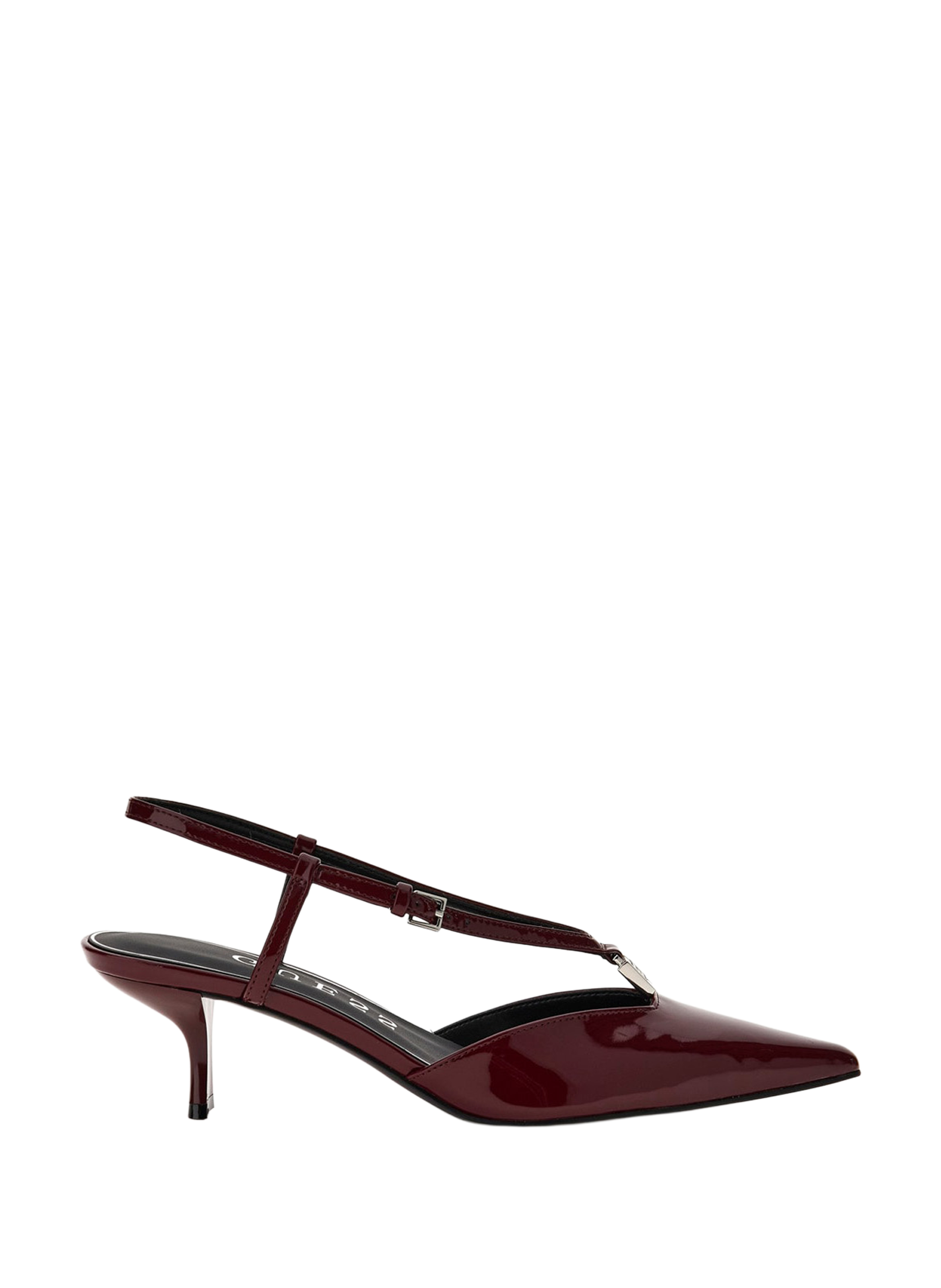 GUESS Sling-back à logo Red