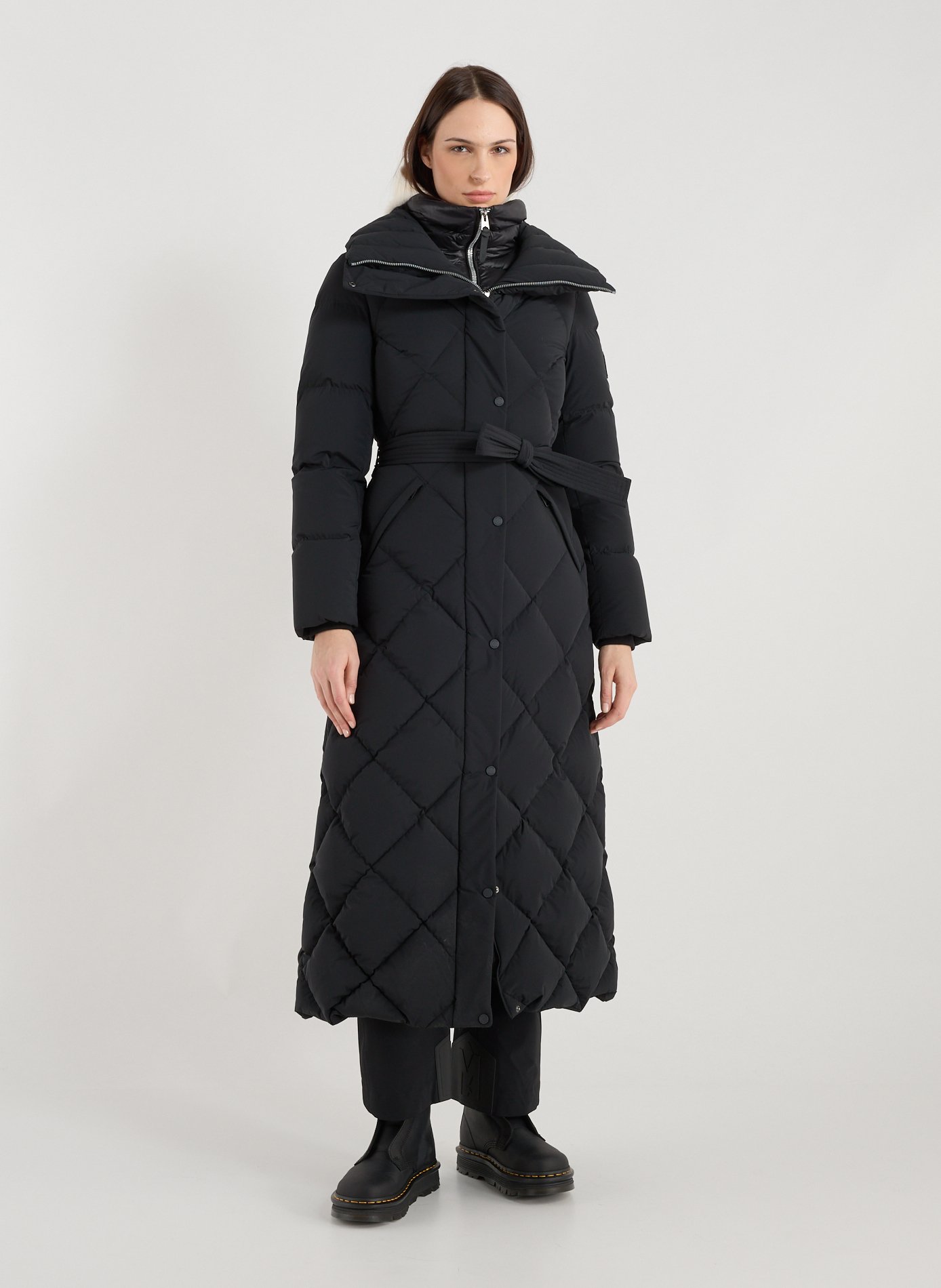 MACKAGE Doudoune longue Laurella Noir