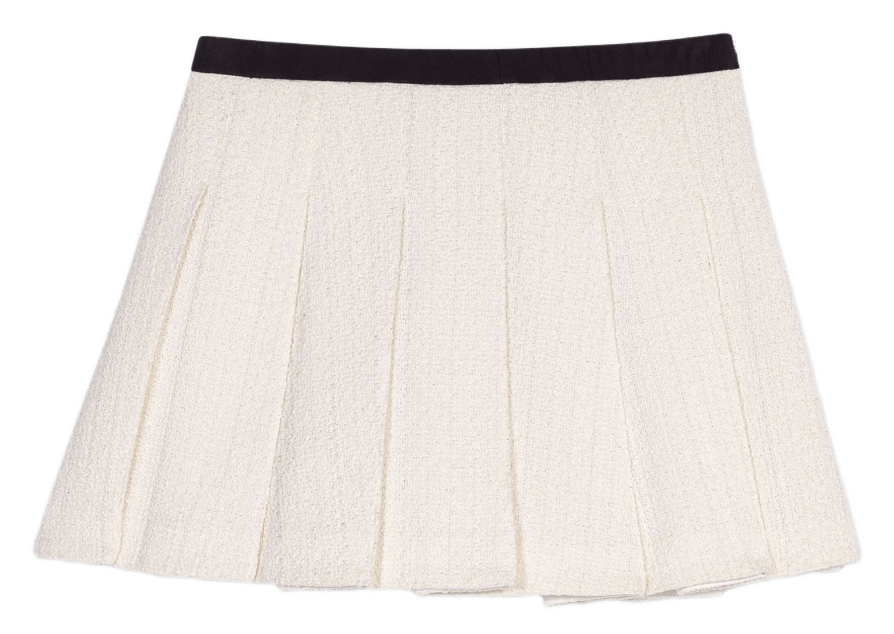 Jupe-short en coton mélangé MAJE Beige