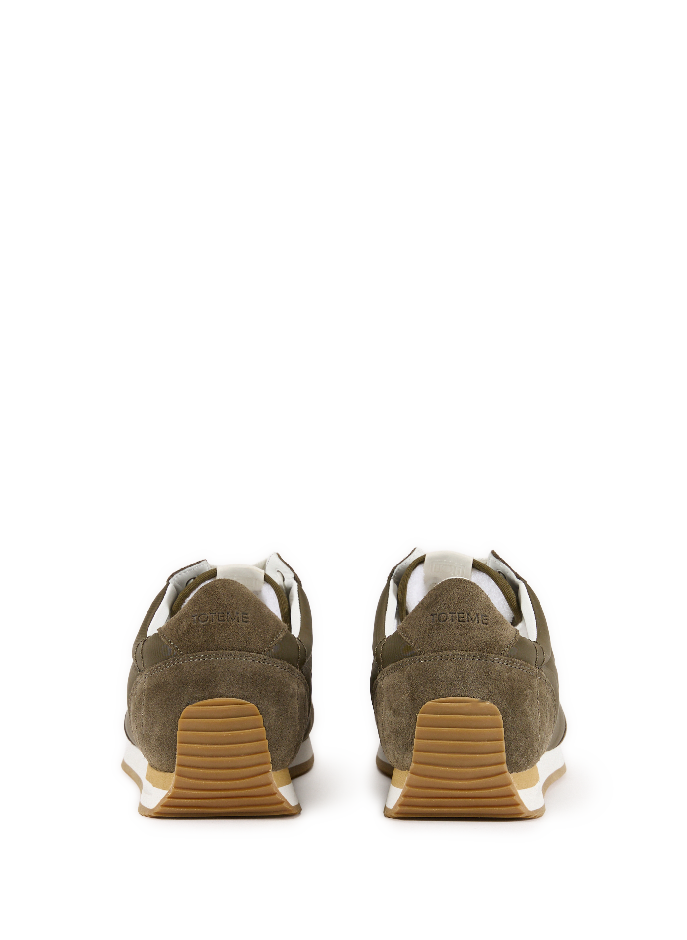 Grooved sneakers TOTEME Khaki