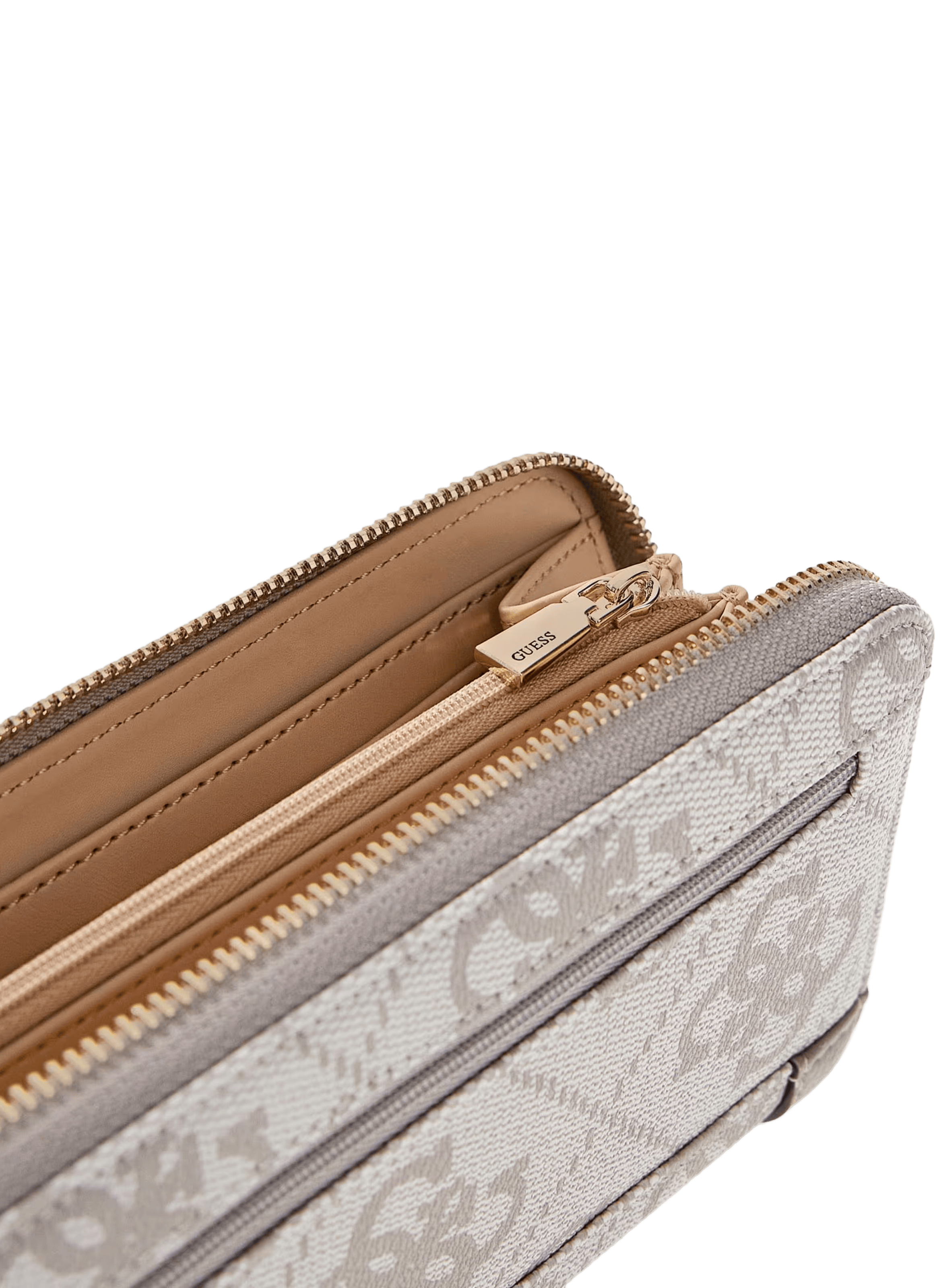 Portefeuille monogrammé effet cuir GUESS Multicolore