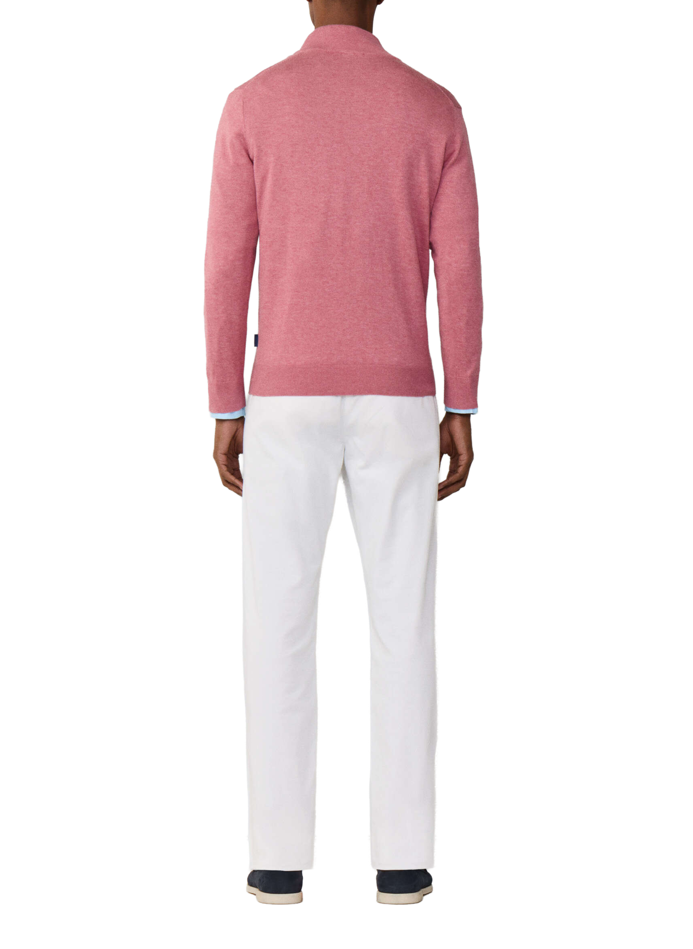 Cotton and linen jumper FACONNABLE Red