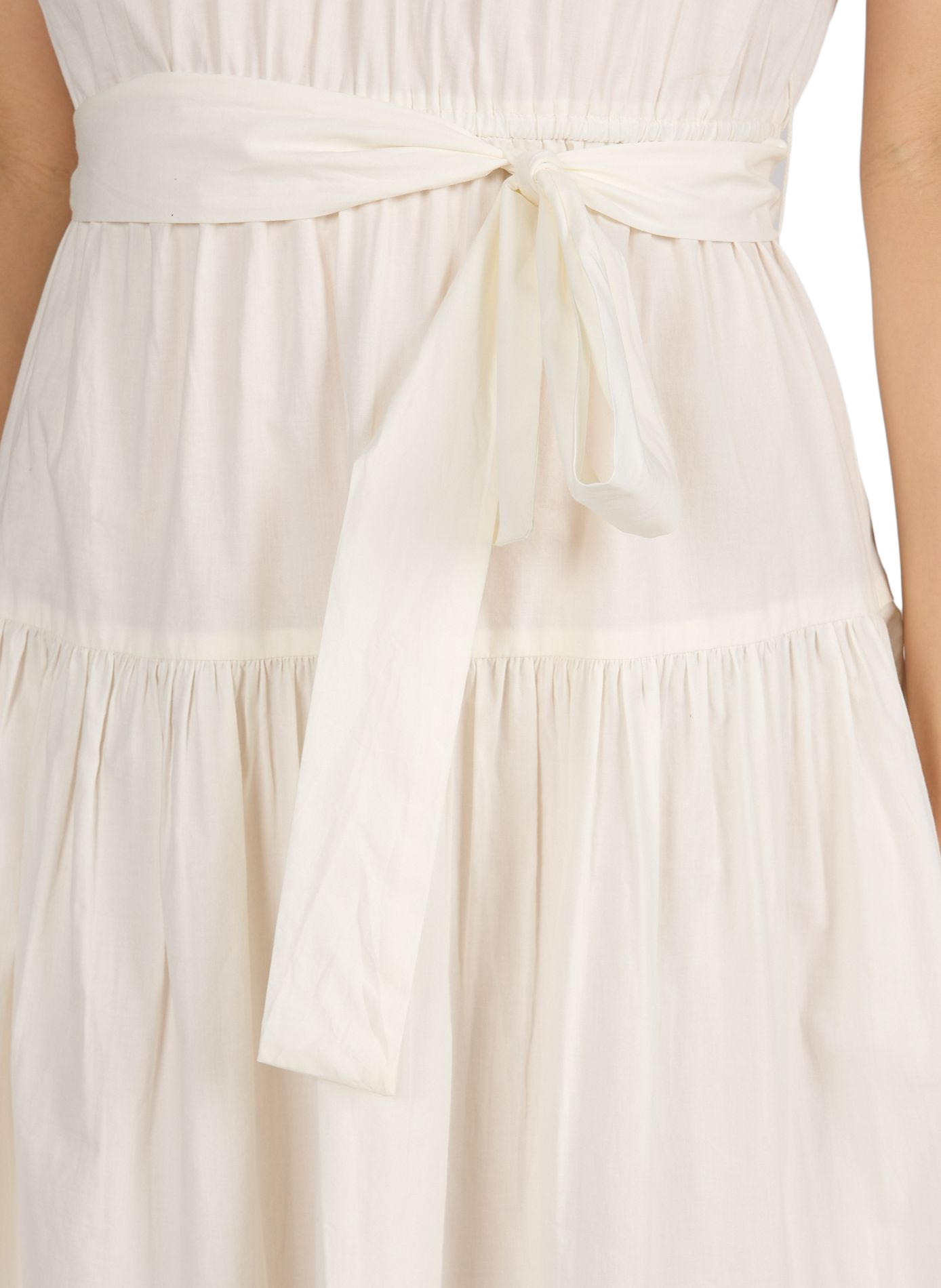 Robe Rachel en coton  PETITE MENDIGOTE Blanc