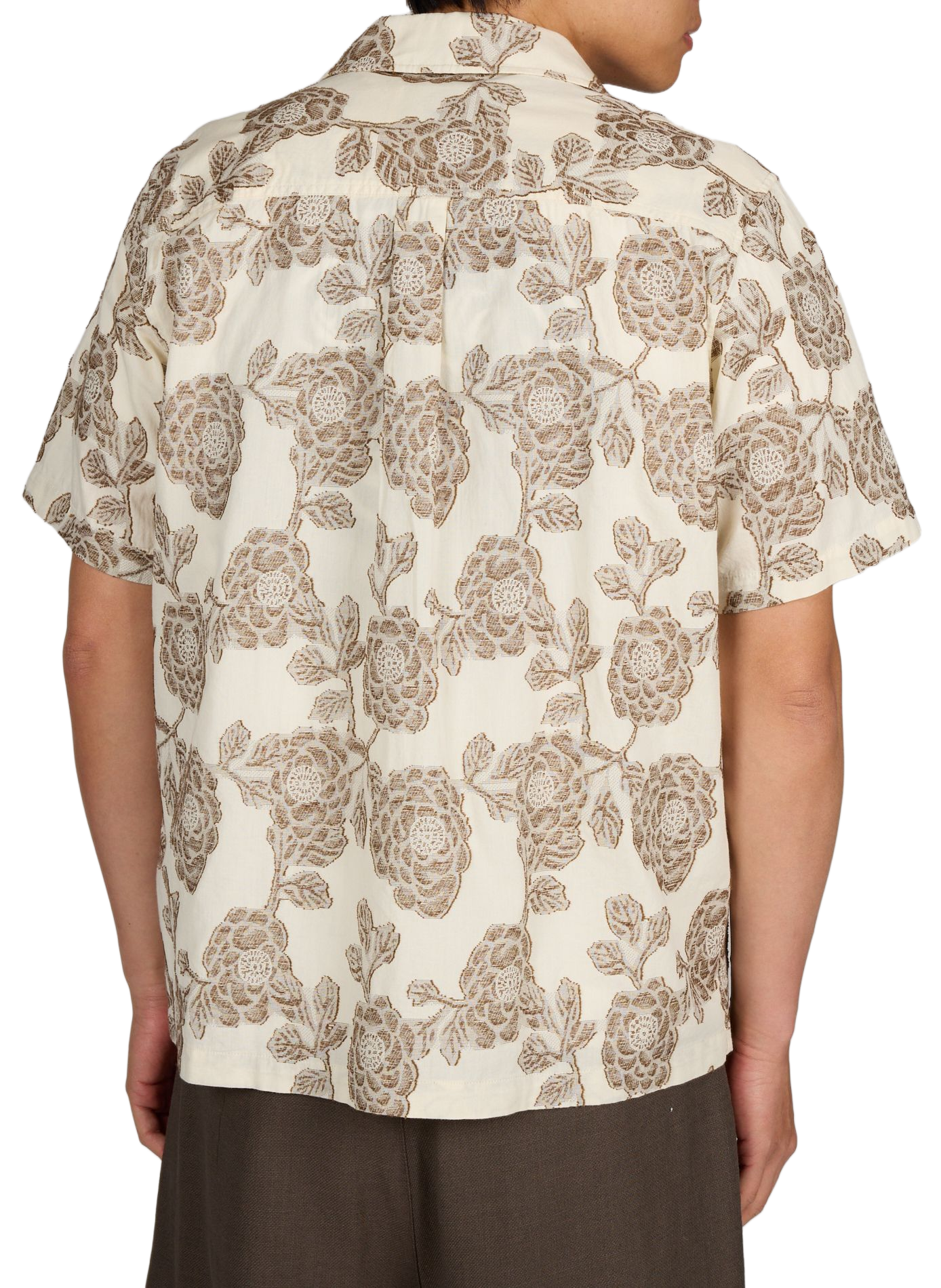 Chemise droite à motif  en coton LES DEUX Multicolore