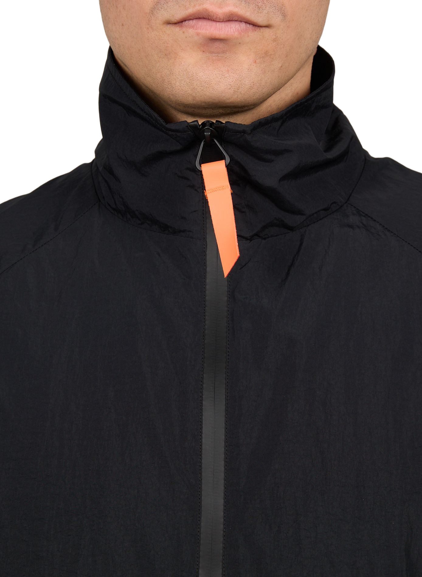 Veste coupe-vent Titosun à col montant GERTRUDE ET GASTON Noir