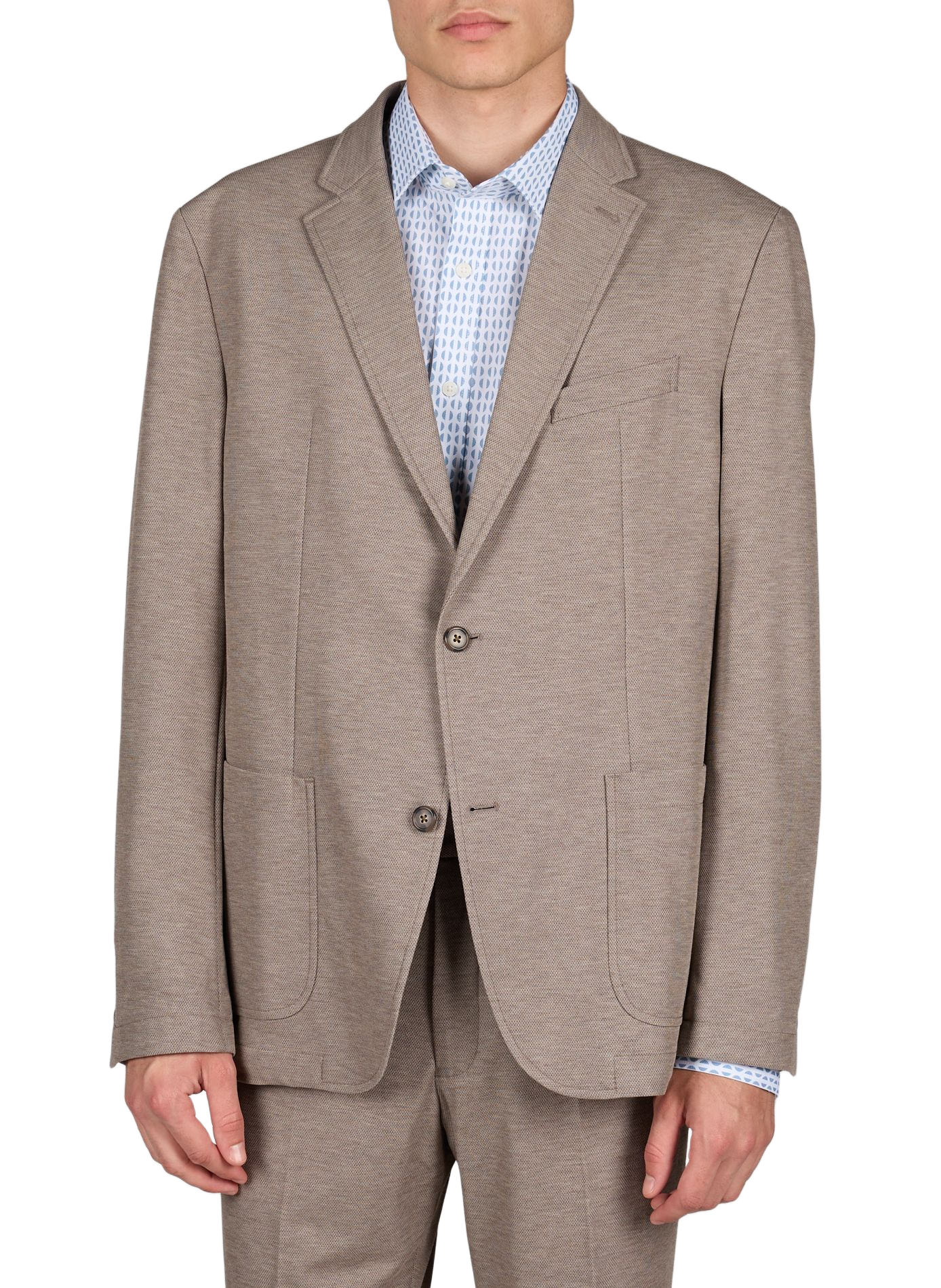 Straight blazer PIERRE CARDIN Grey