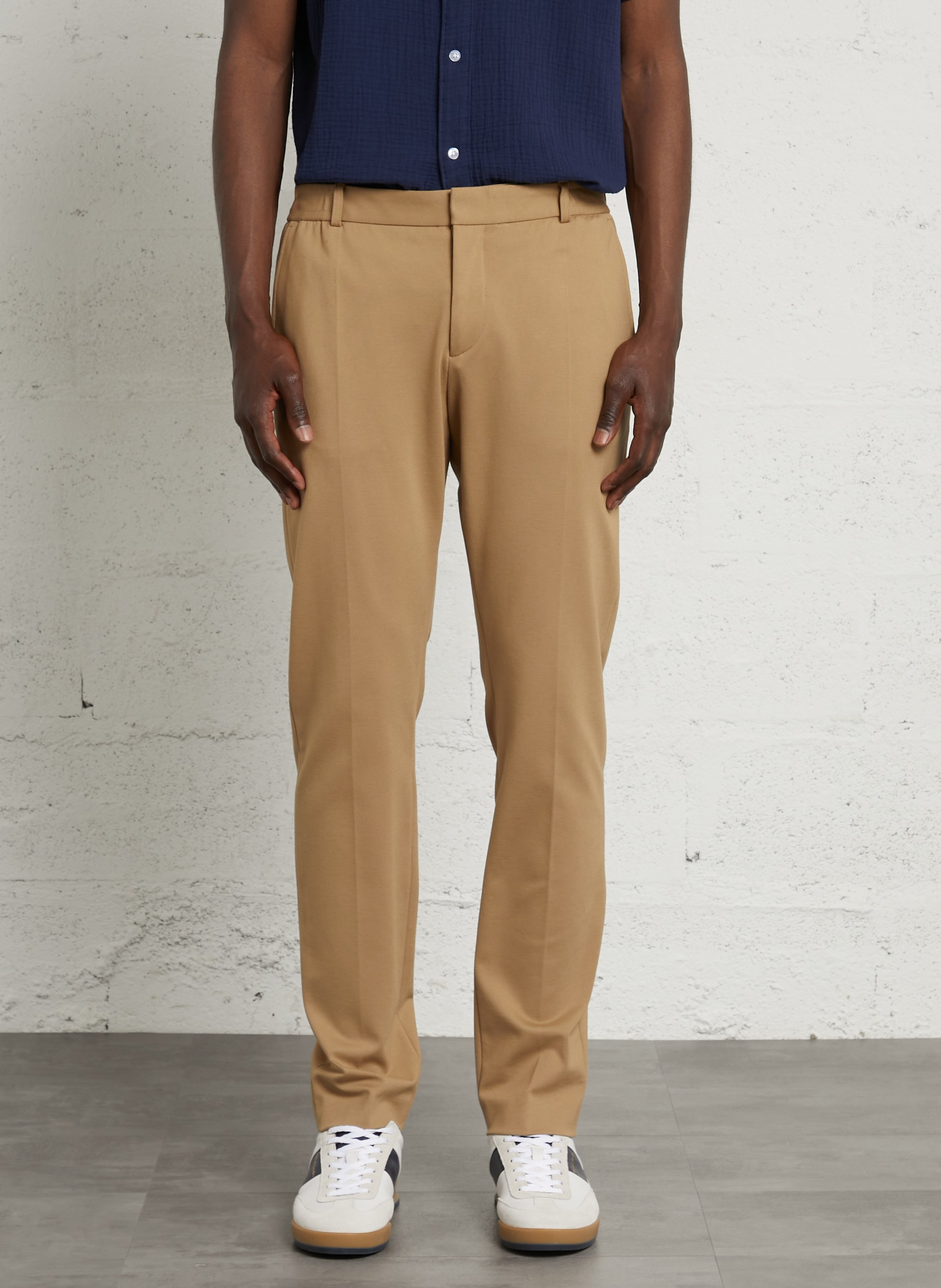 Jogging slim IKKS Beige