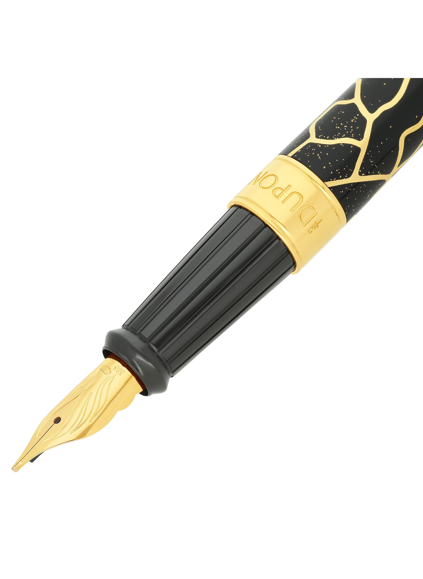 Large Format Fountain Pen Fender Line D Eternity S.T. DUPONT Black