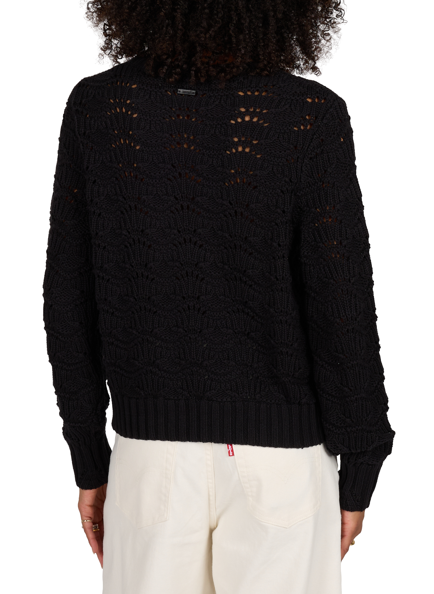 Strickpullover aus Baumwolle LEVI'S Schwarz